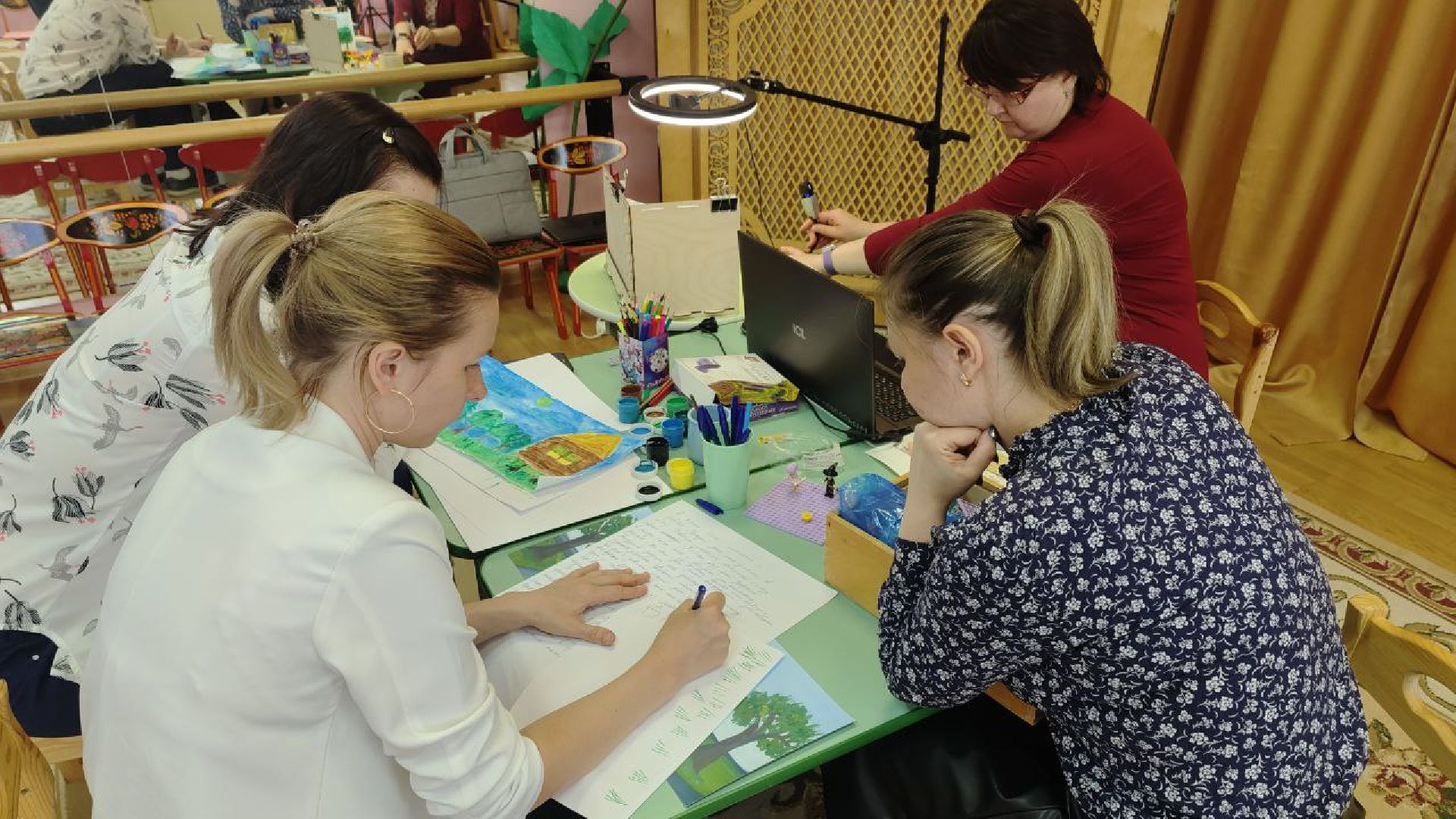 Мультфильм, детский сад, Домодедово