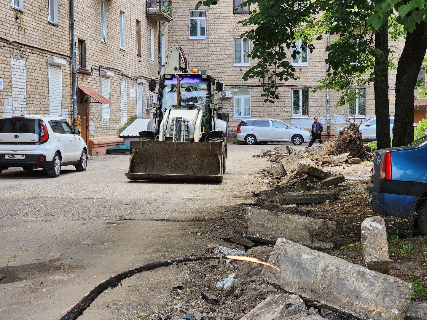 электросталь, жители, благоустройство, ремонт, двор,