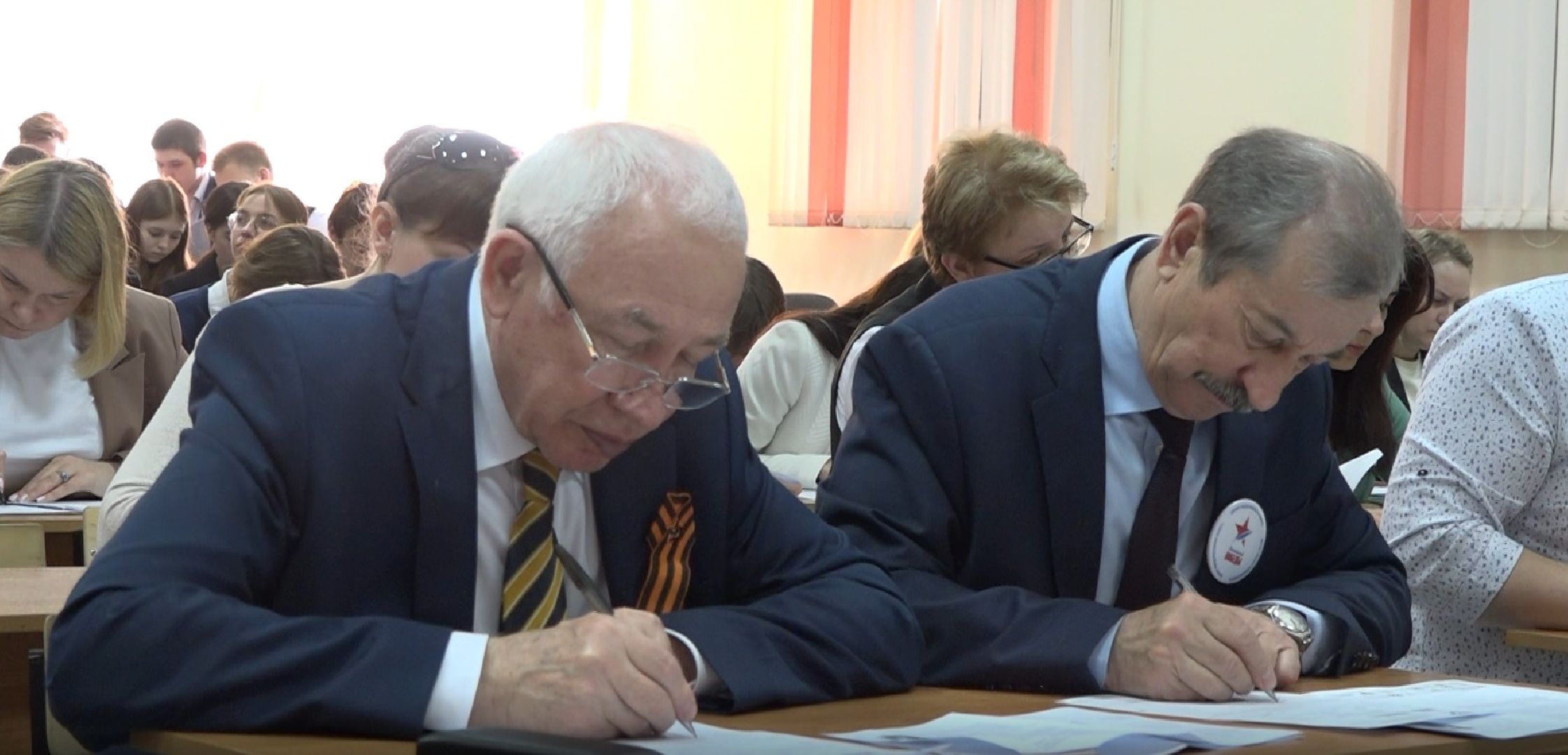 Диктант Победы, школа, Домодедово