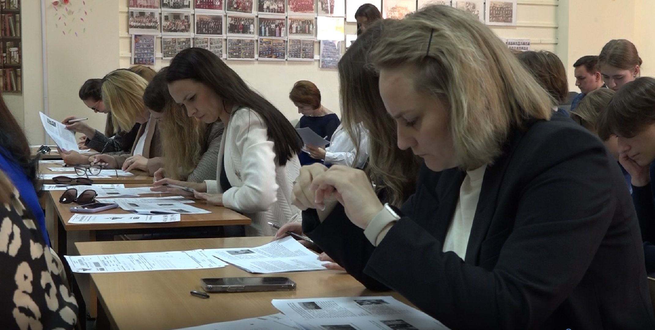 Диктант Победы, школа, Домодедово