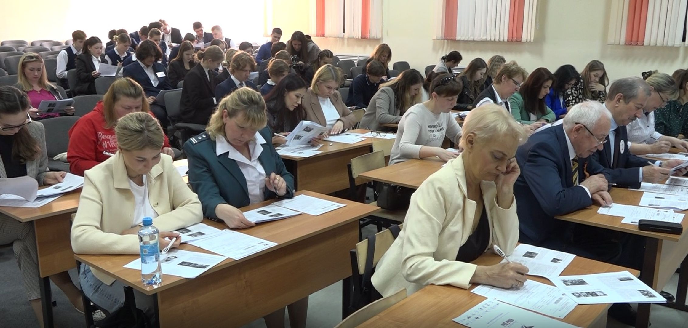 Диктант Победы, школа, Домодедово