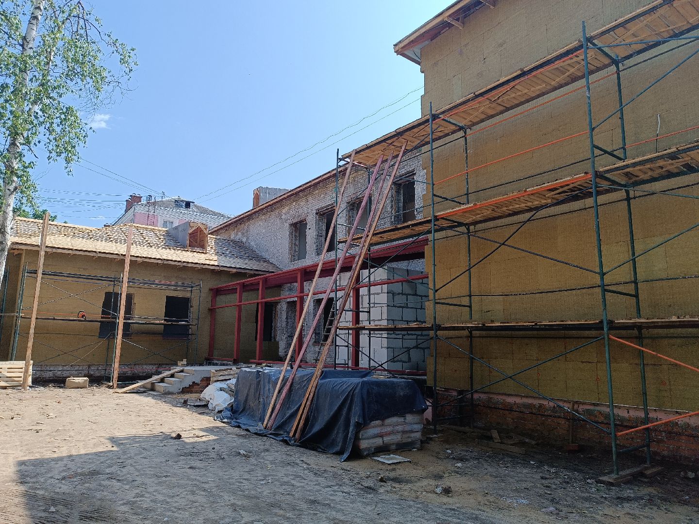 люберцы, детская школа искусств 1, благоустровйство, реконструкция,