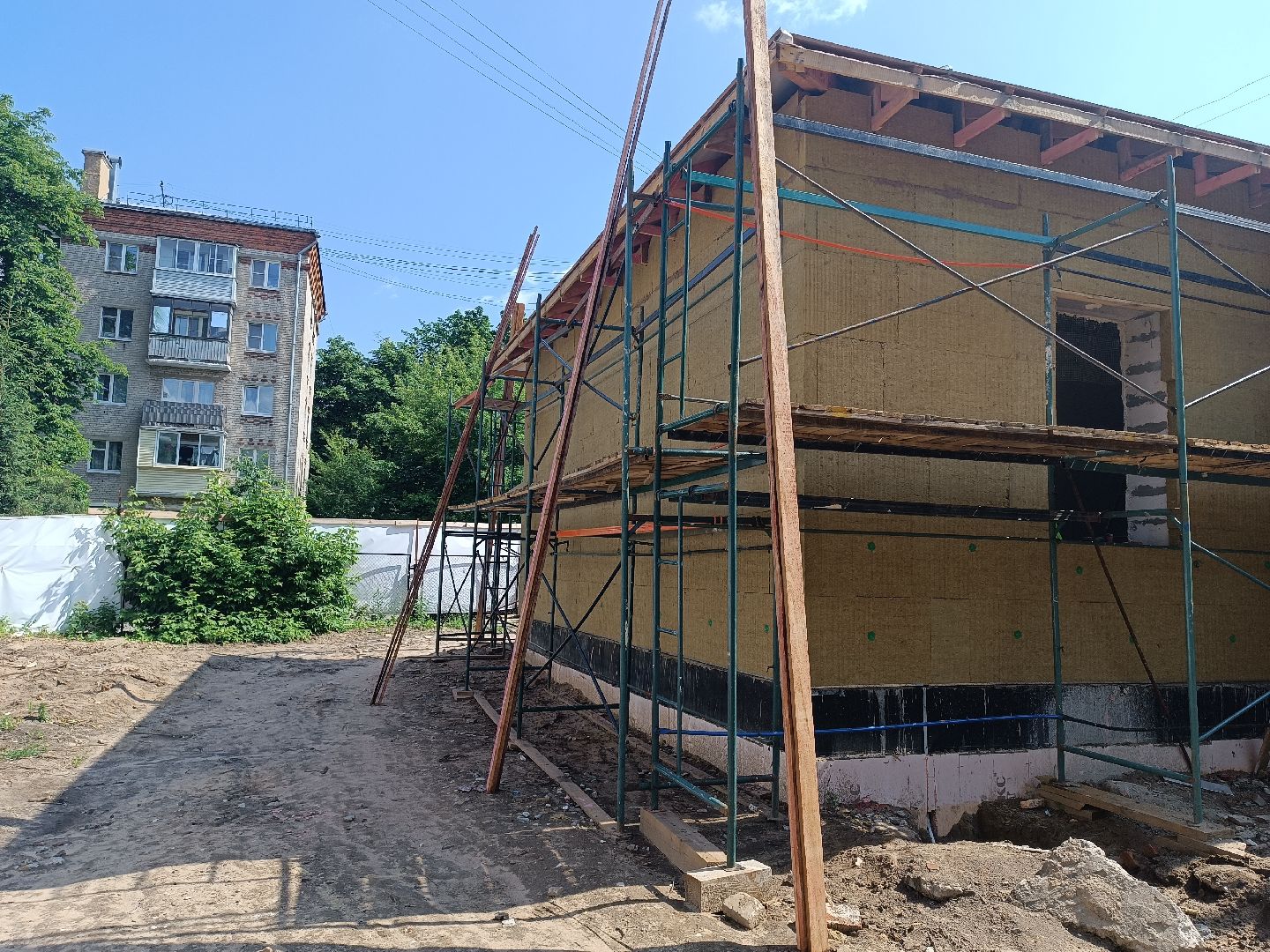 люберцы, детская школа искусств 1, благоустровйство, реконструкция,