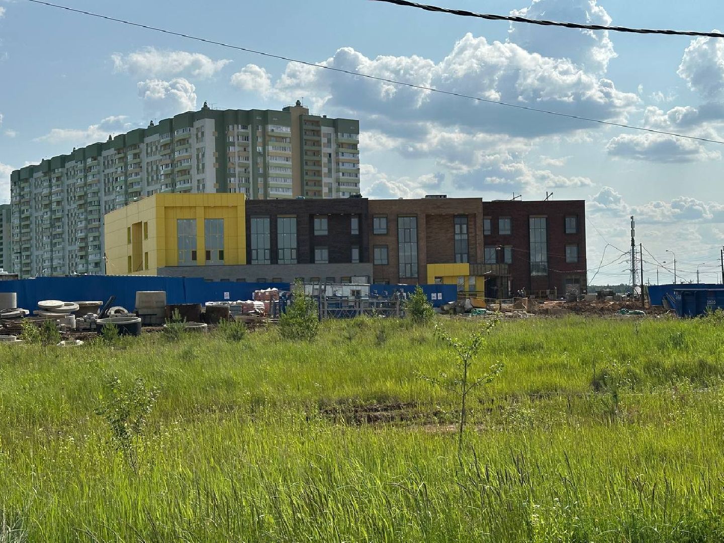 строительство детского сада, домодедово,