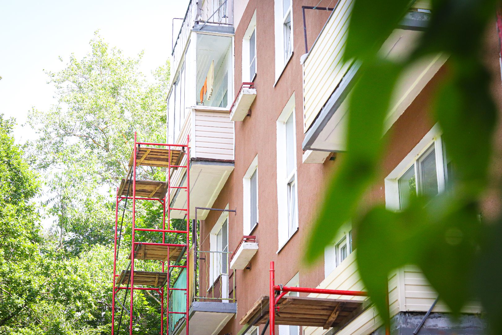 клин, жкх, ремонт балконов,