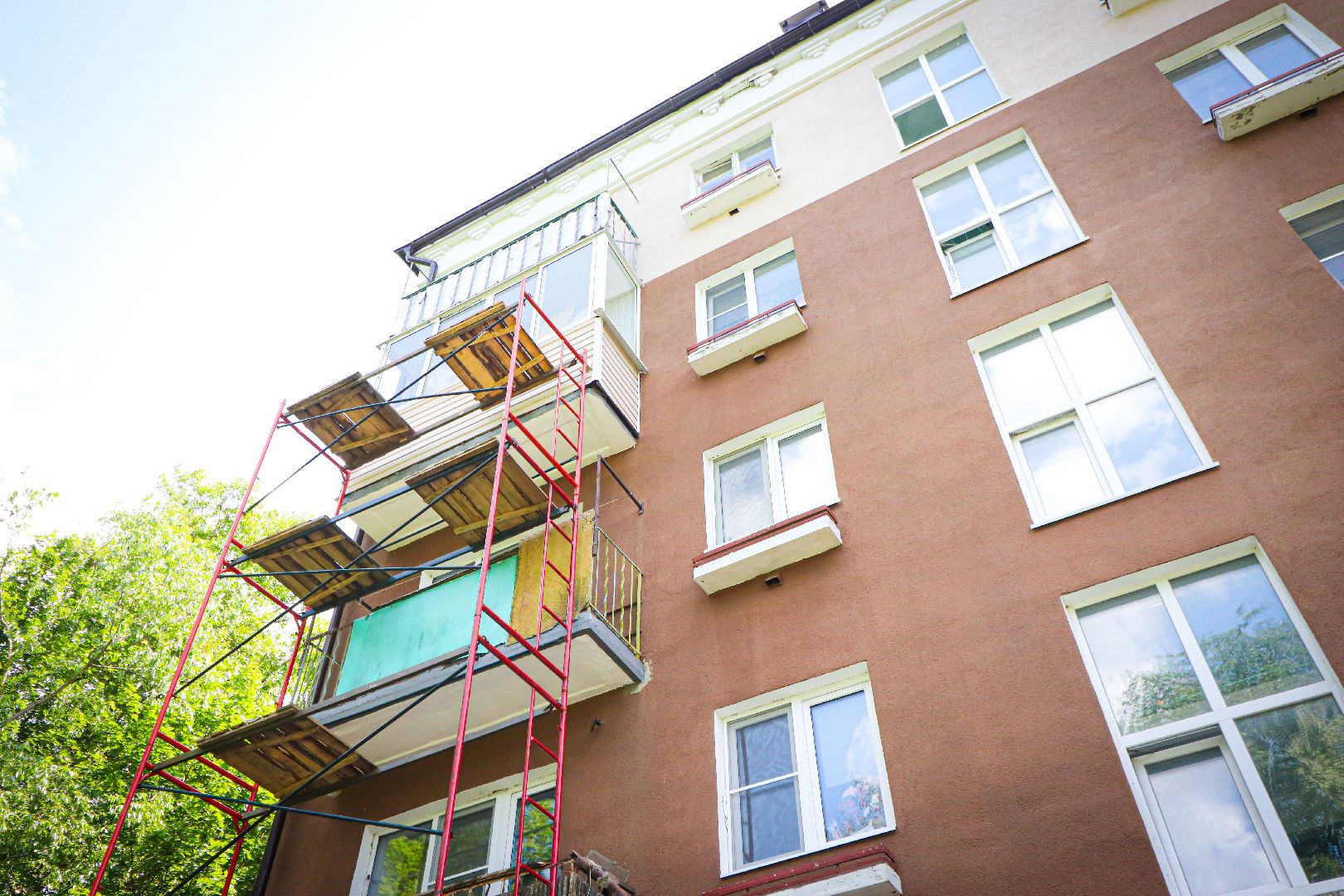 клин, жкх, ремонт балконов,