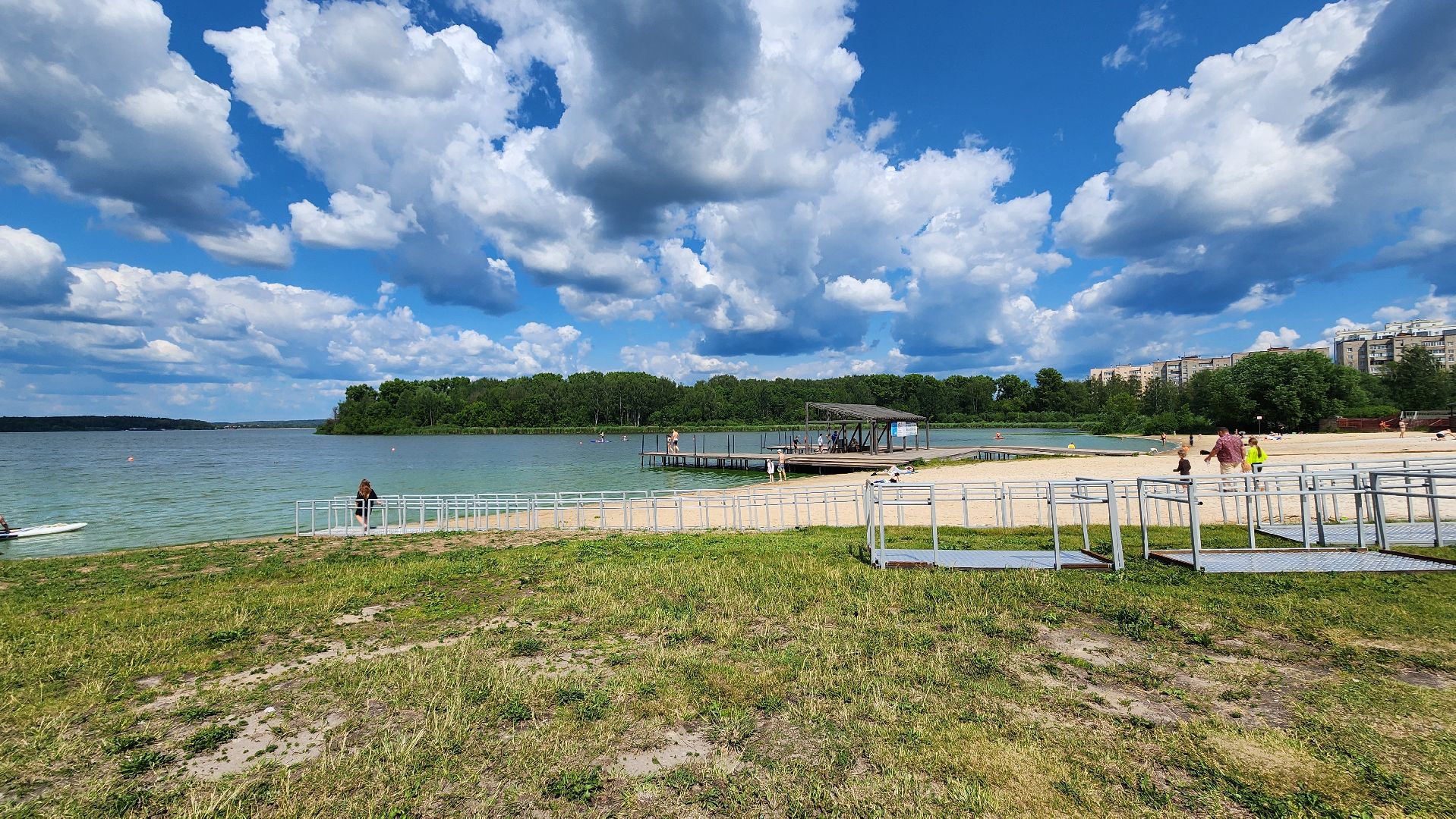 солнечногорск, доступная среда, озеро сенеж, летний сезон,