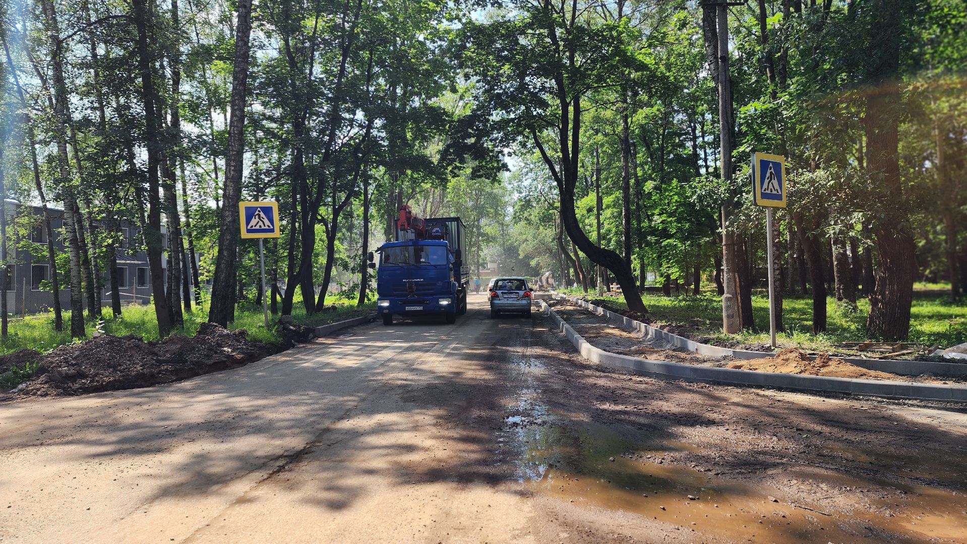 солнечногорск, микрорайон выстрел, благоустройство,