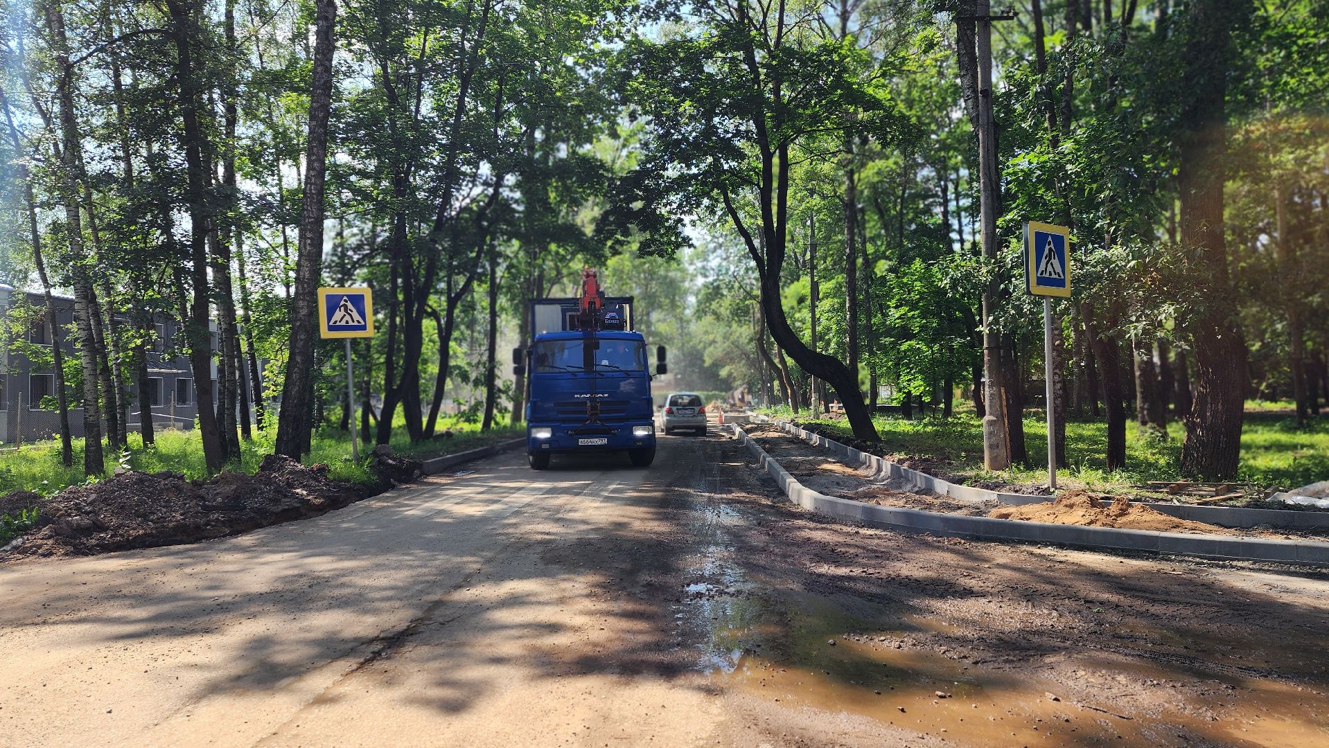 солнечногорск, микрорайон выстрел, благоустройство,