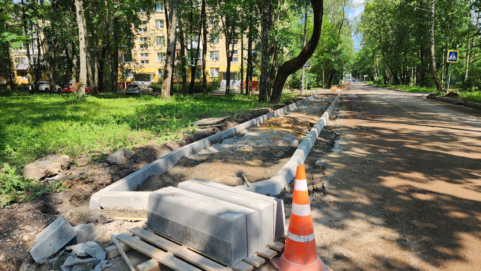 солнечногорск, микрорайон выстрел, благоустройство,