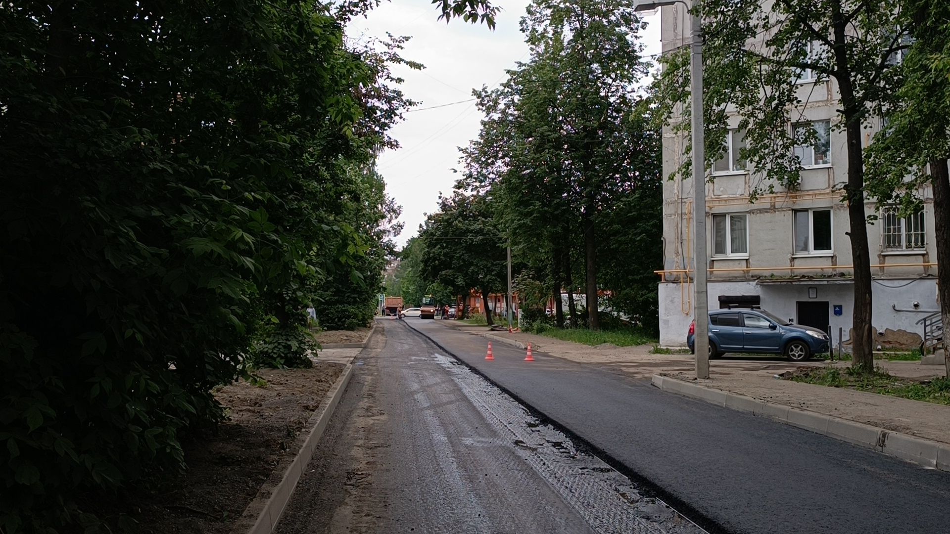 дорога, лобня, ремонт дорог,