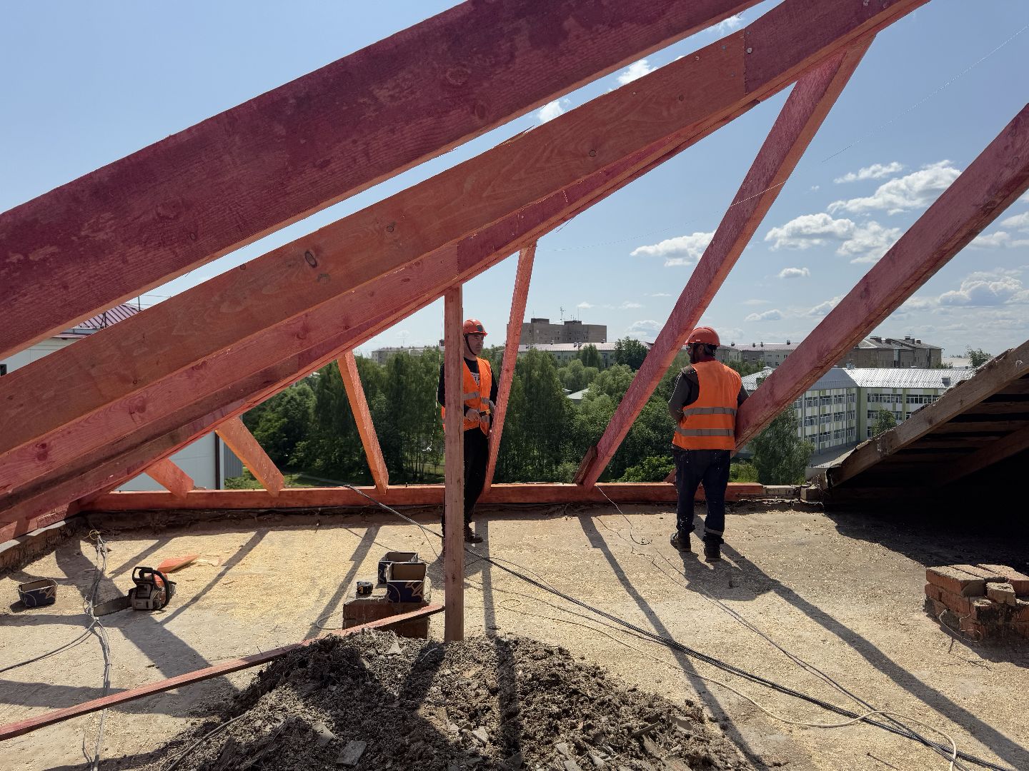 шаховская, капитальный ремонт крыши, мкд капремонт,