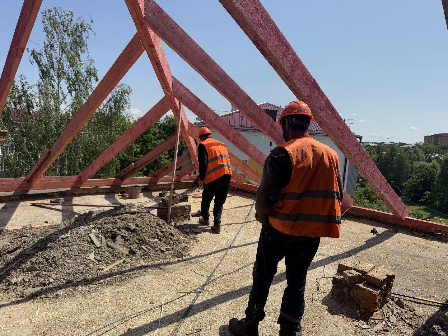 шаховская, капитальный ремонт крыши, мкд капремонт,