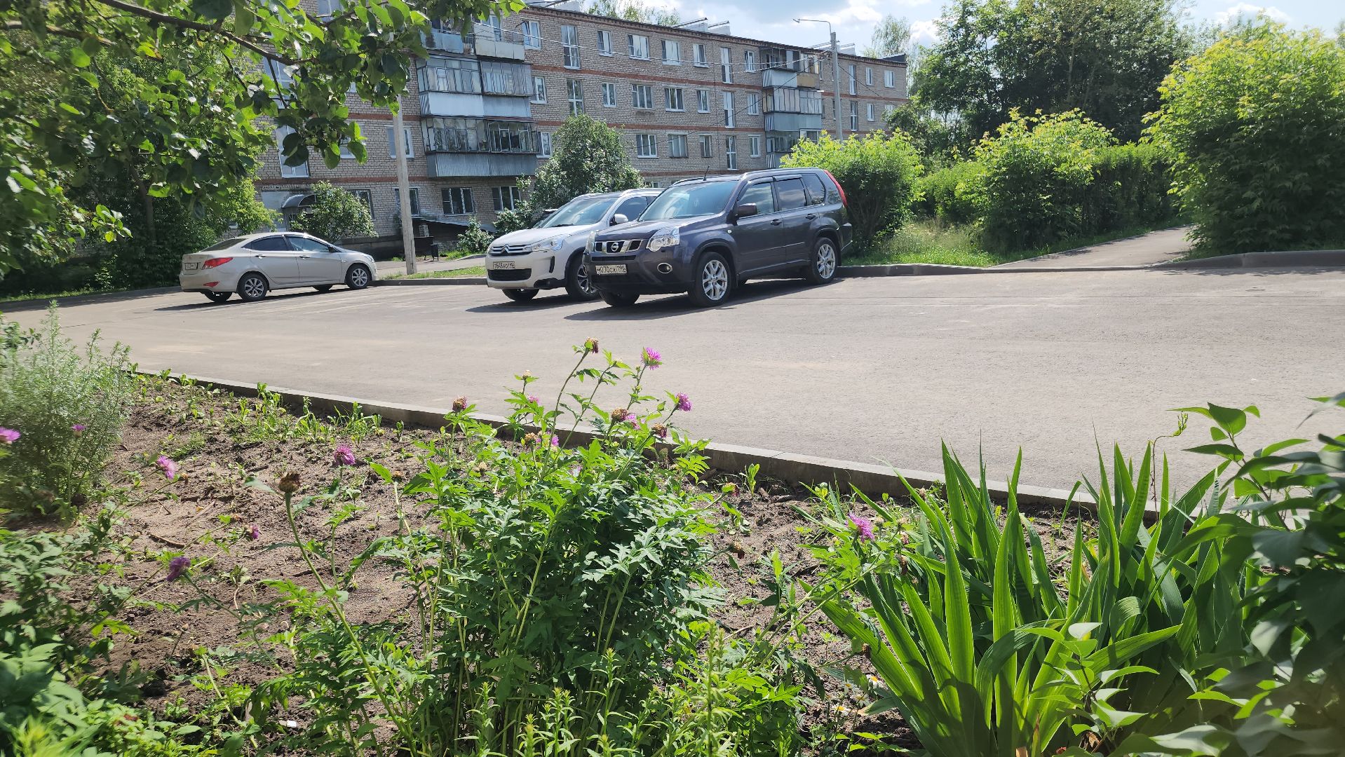 благоустройство дворов, орехово-зуевский округ, малая дубна,