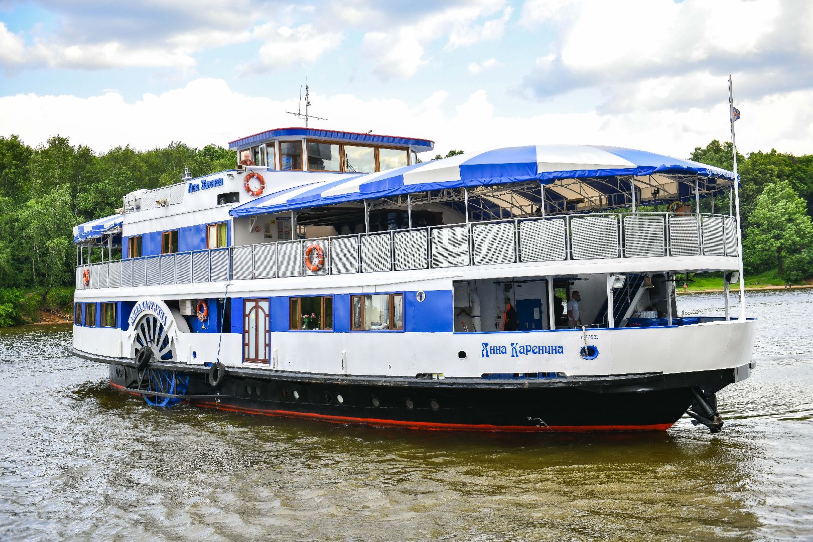 теплоход, медработник, праздник,