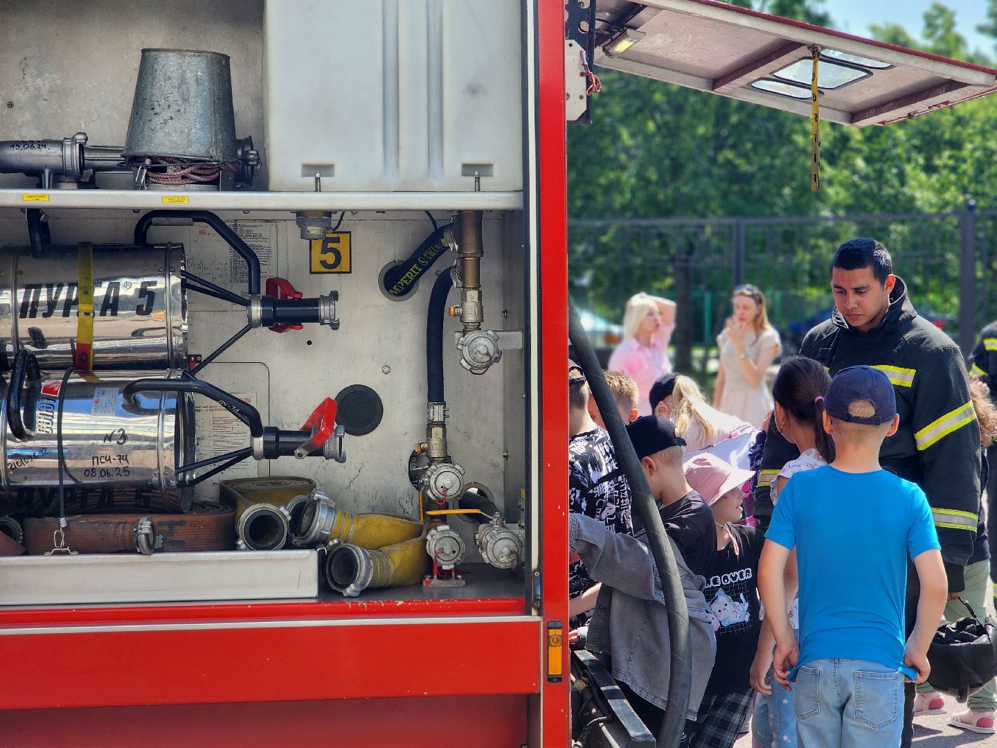 дубна, лицей 6, мчс россии, летний лагерь при школе,