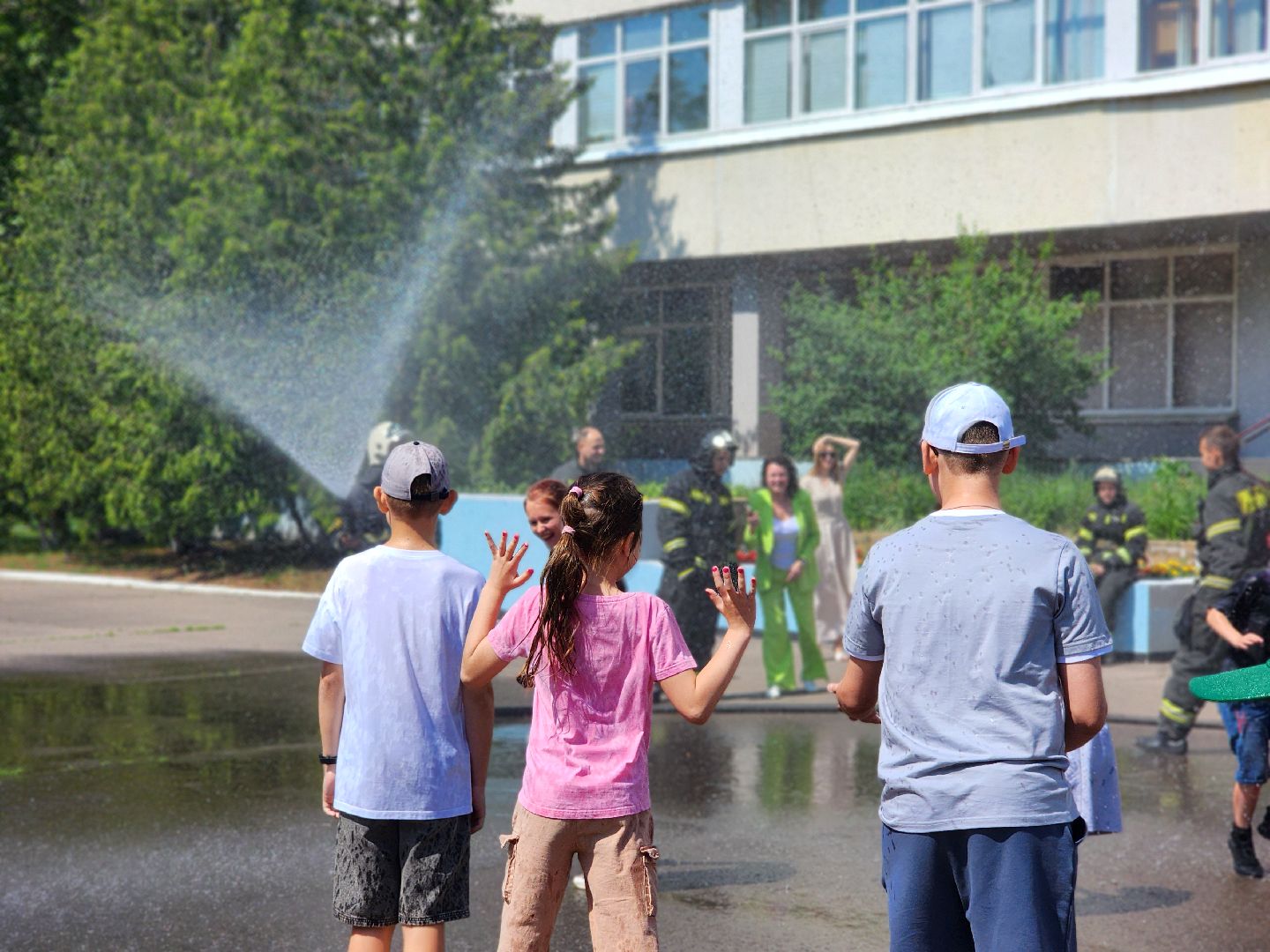 дубна, лицей 6, мчс россии, летний лагерь при школе,