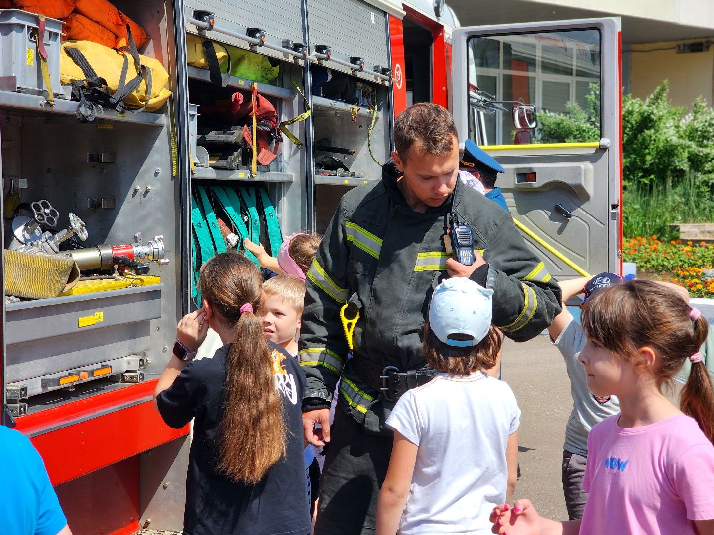 дубна, лицей 6, мчс россии, летний лагерь при школе,