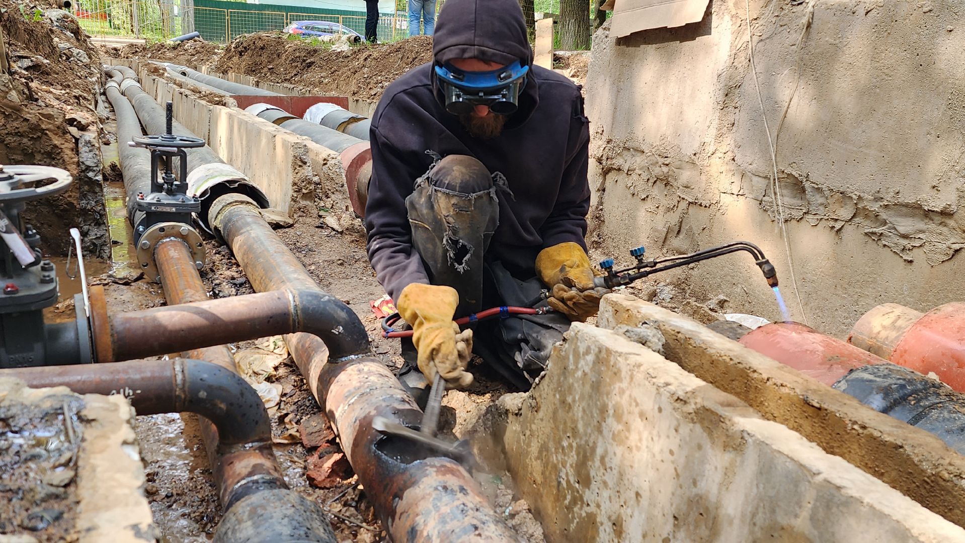 истра, капремонт теплотрассы, жкх,