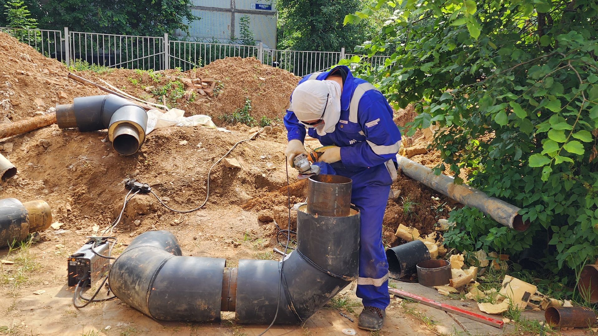 истра, капремонт теплотрассы, жкх,