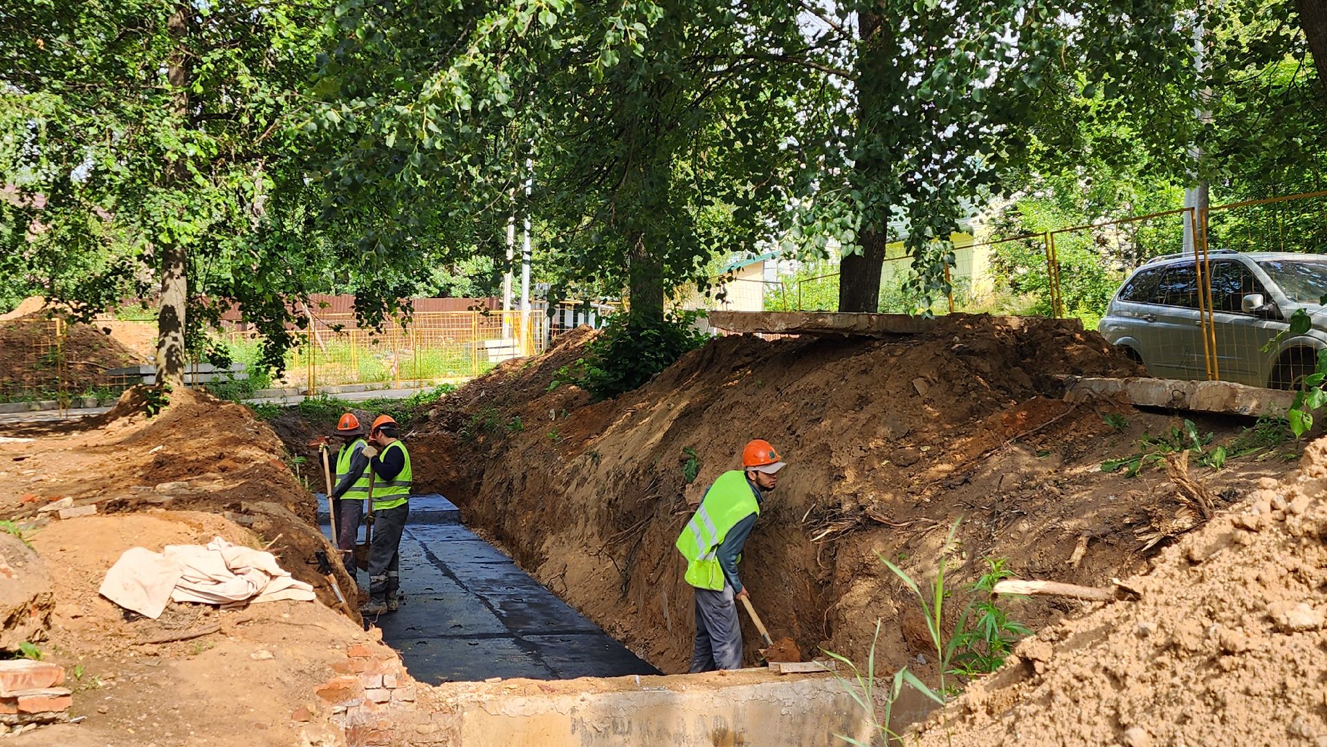 истра, капремонт теплотрассы, жкх,