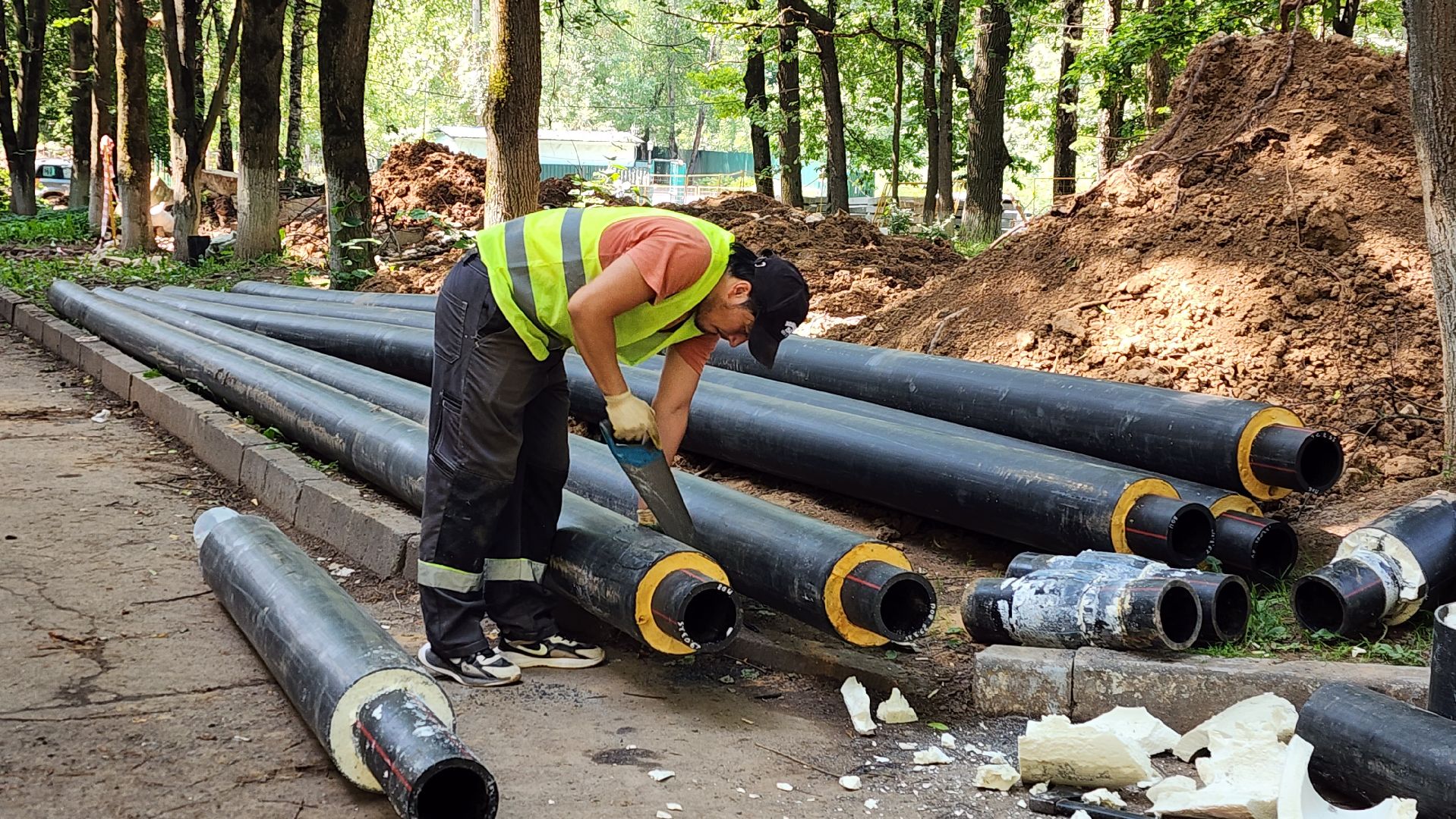 истра, капремонт теплотрассы, жкх,