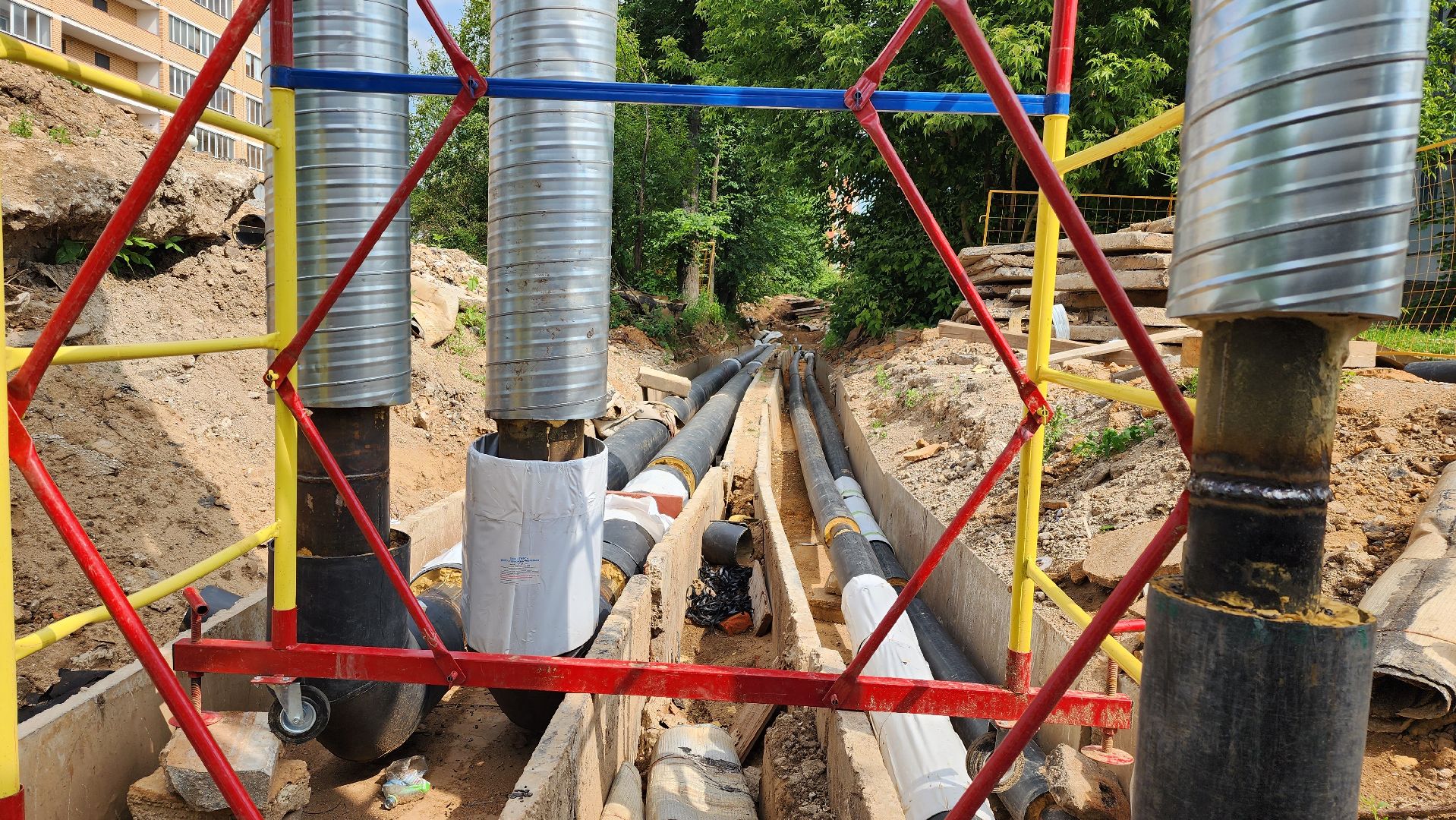 истра, капремонт теплотрассы, жкх,