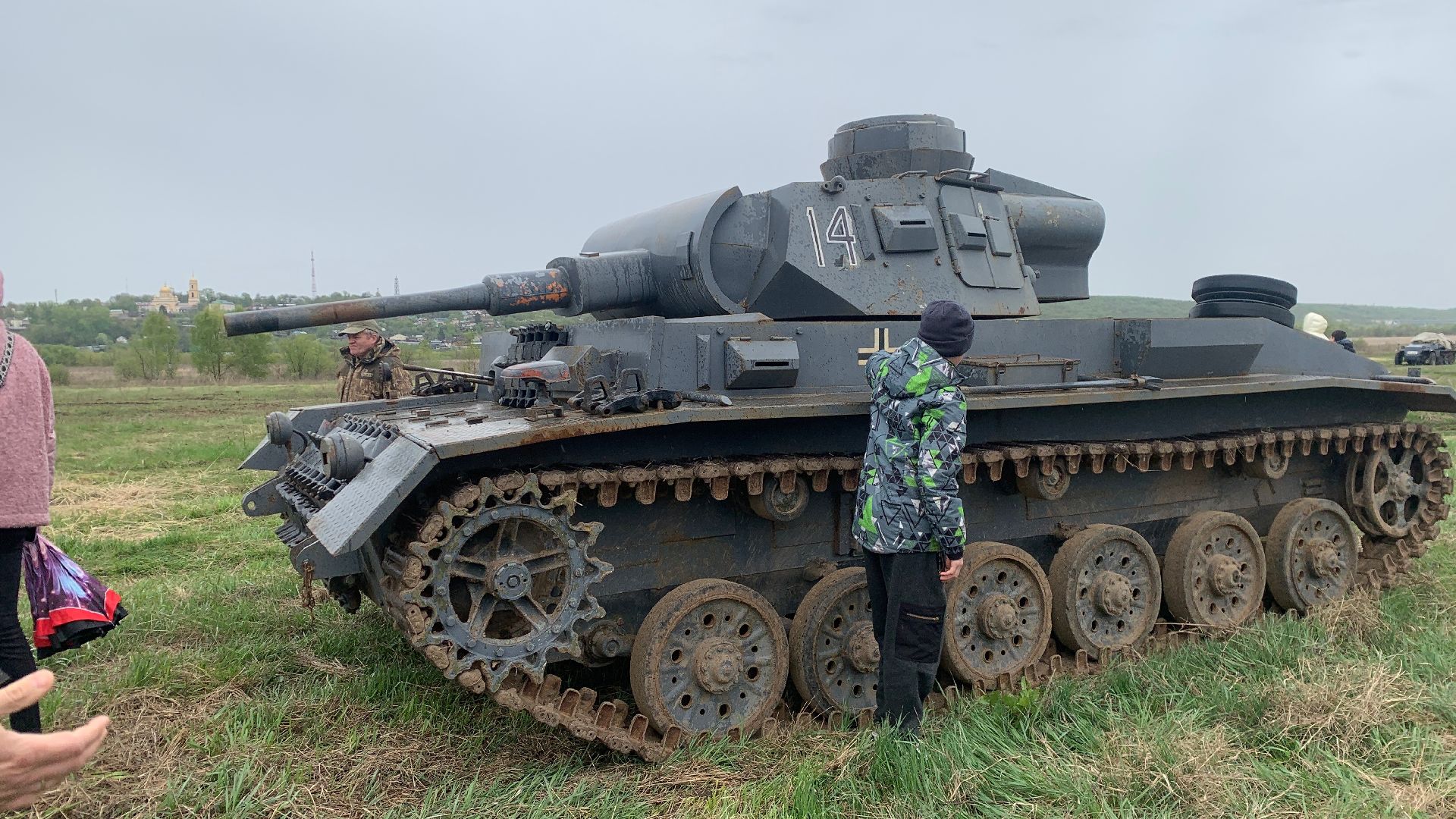 Ступино, Огненная дуга, реконструкция боя