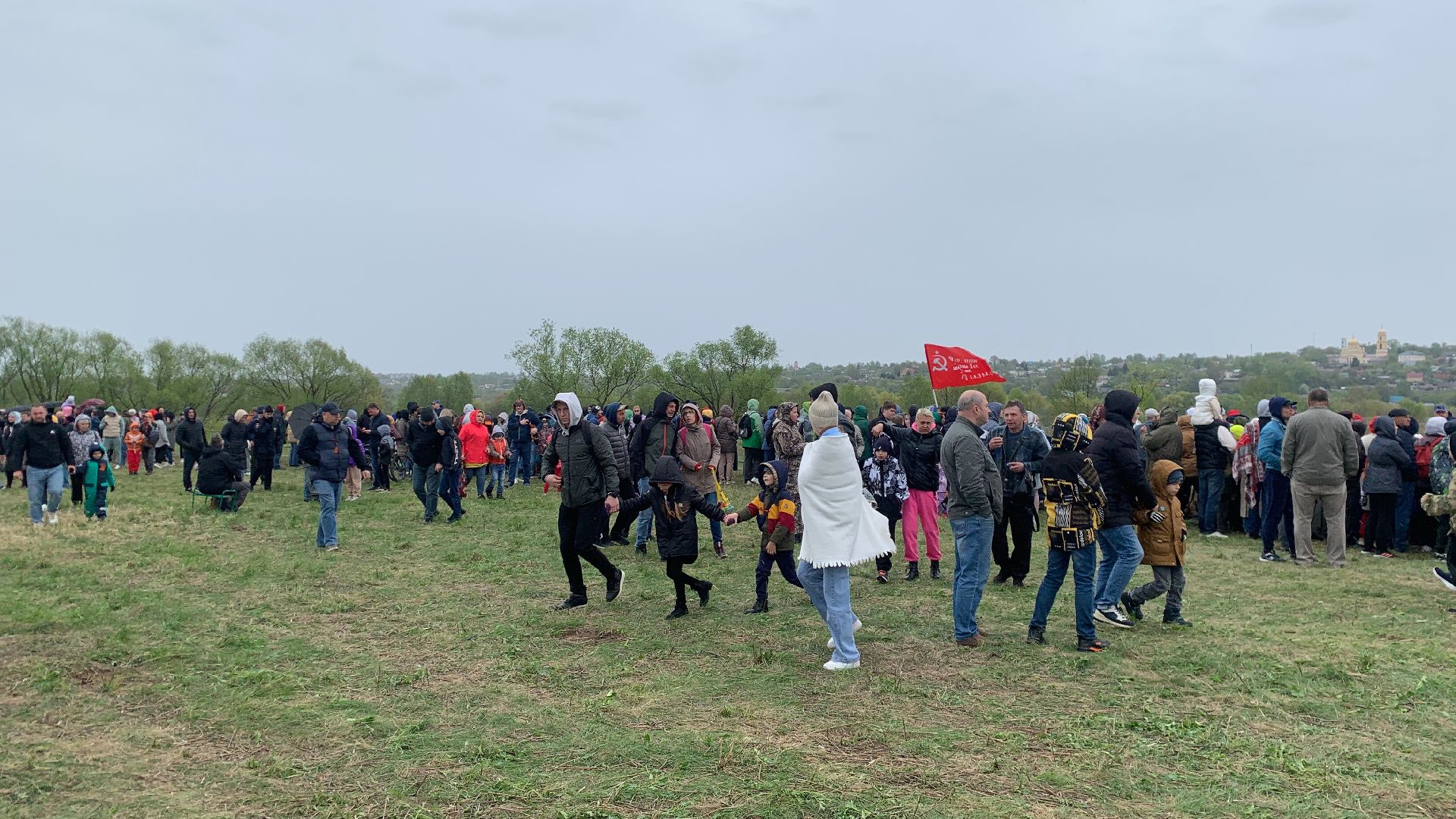 Ступино, Огненная дуга, реконструкция боя