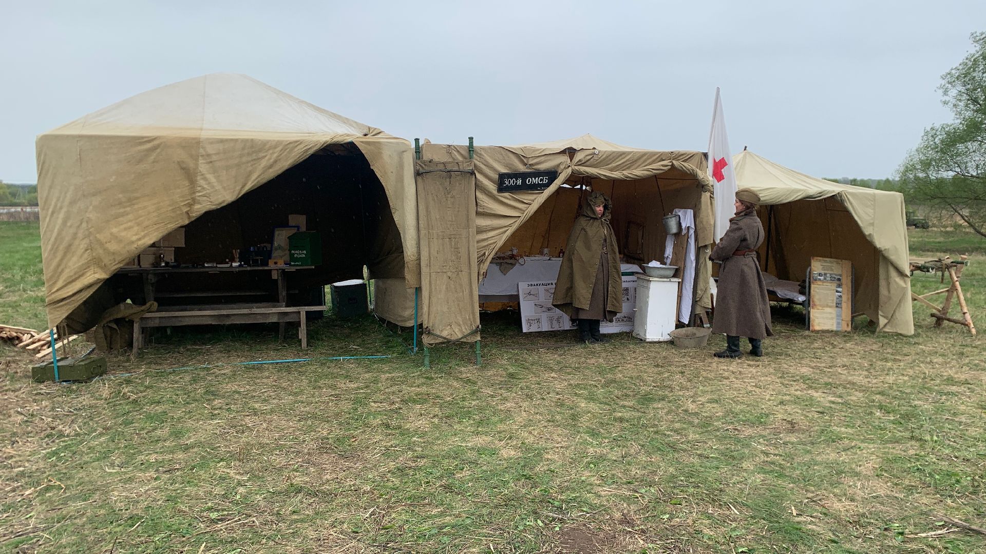 Ступино, Огненная дуга, реконструкция боя