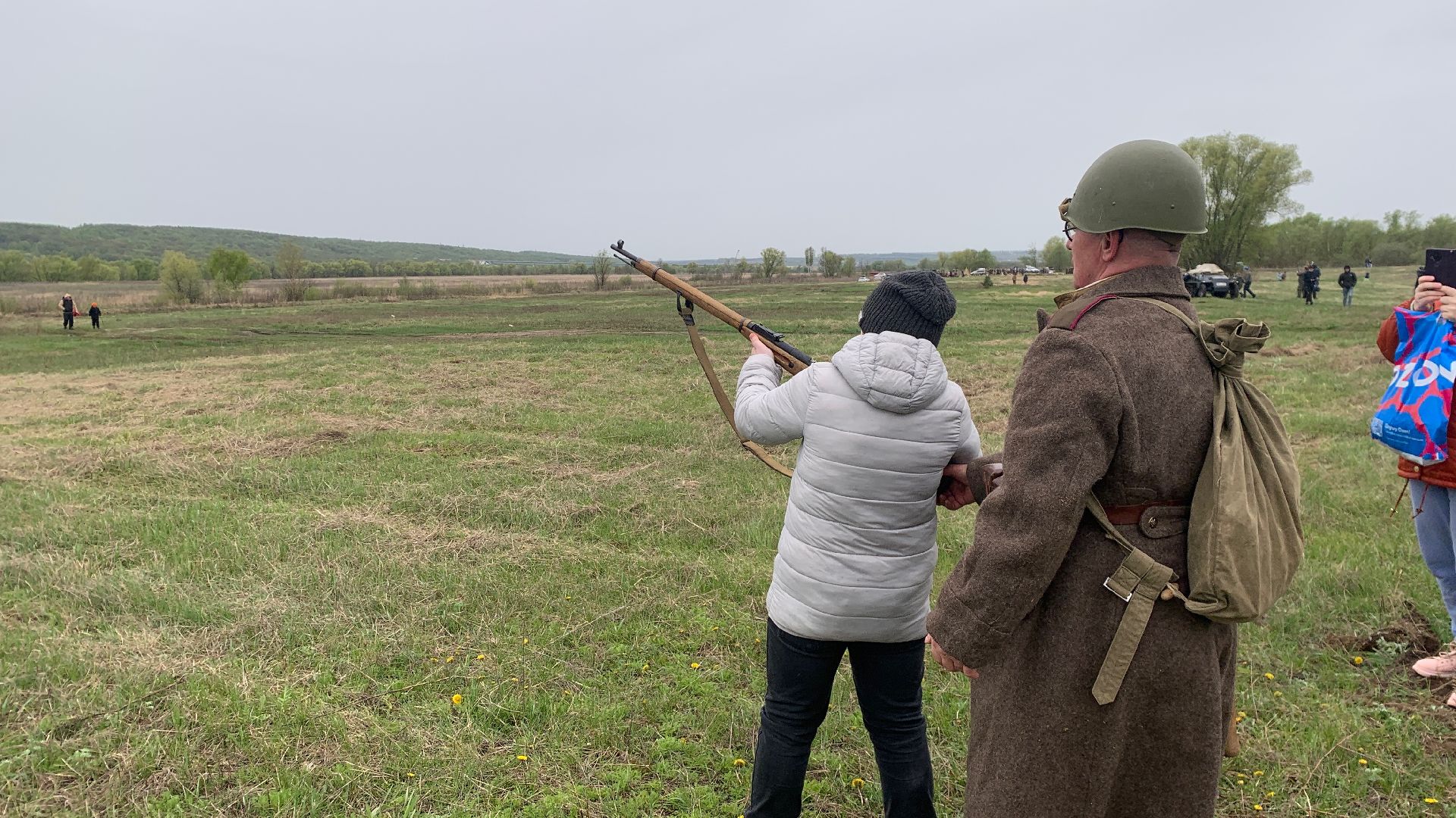 Ступино, Огненная дуга, реконструкция боя