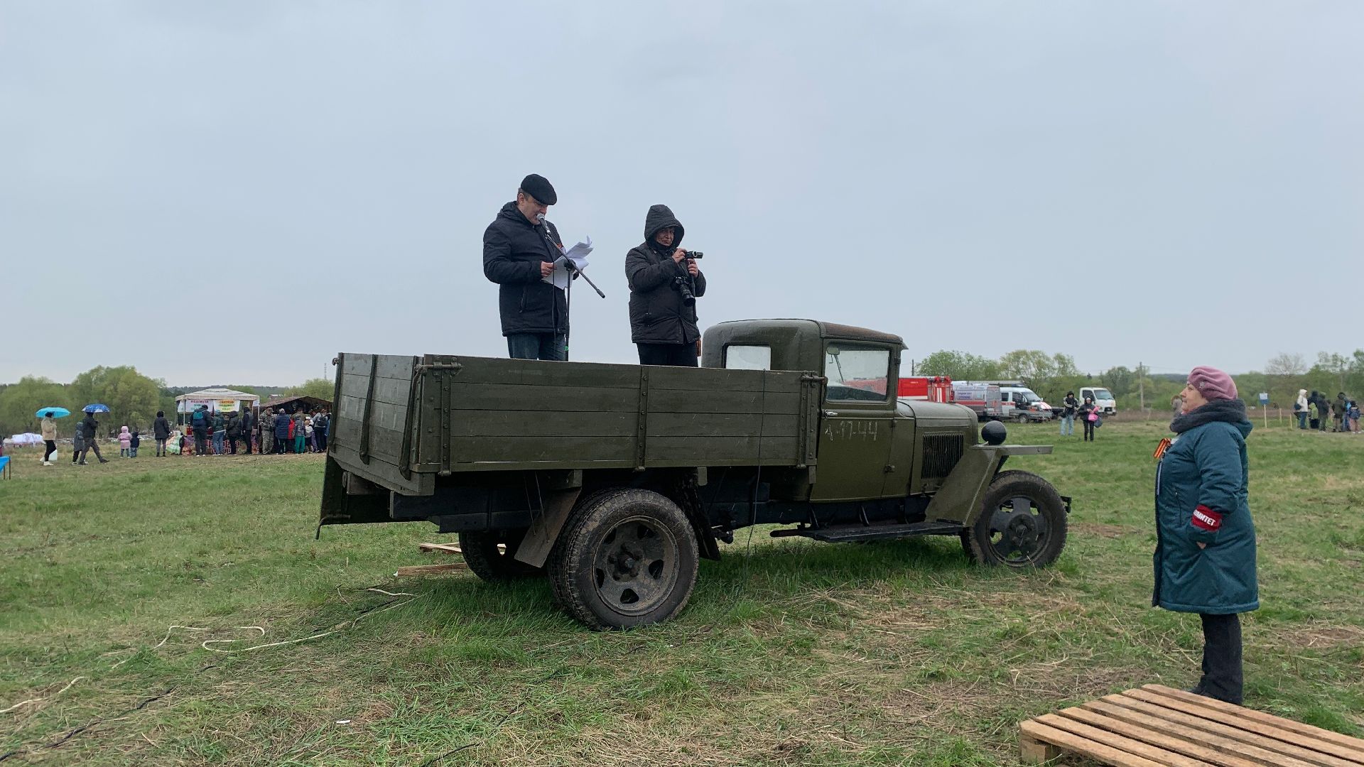 Ступино, Огненная дуга, реконструкция боя