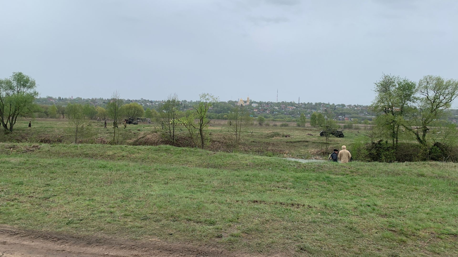 Ступино, Огненная дуга, реконструкция боя
