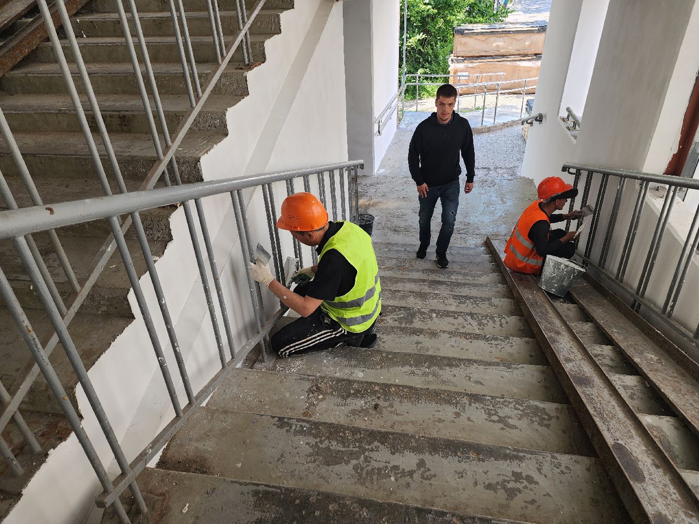 долгопрудный, благоустройство, надземные переходы, остановки,остановка общежитие, остановка кладбище,