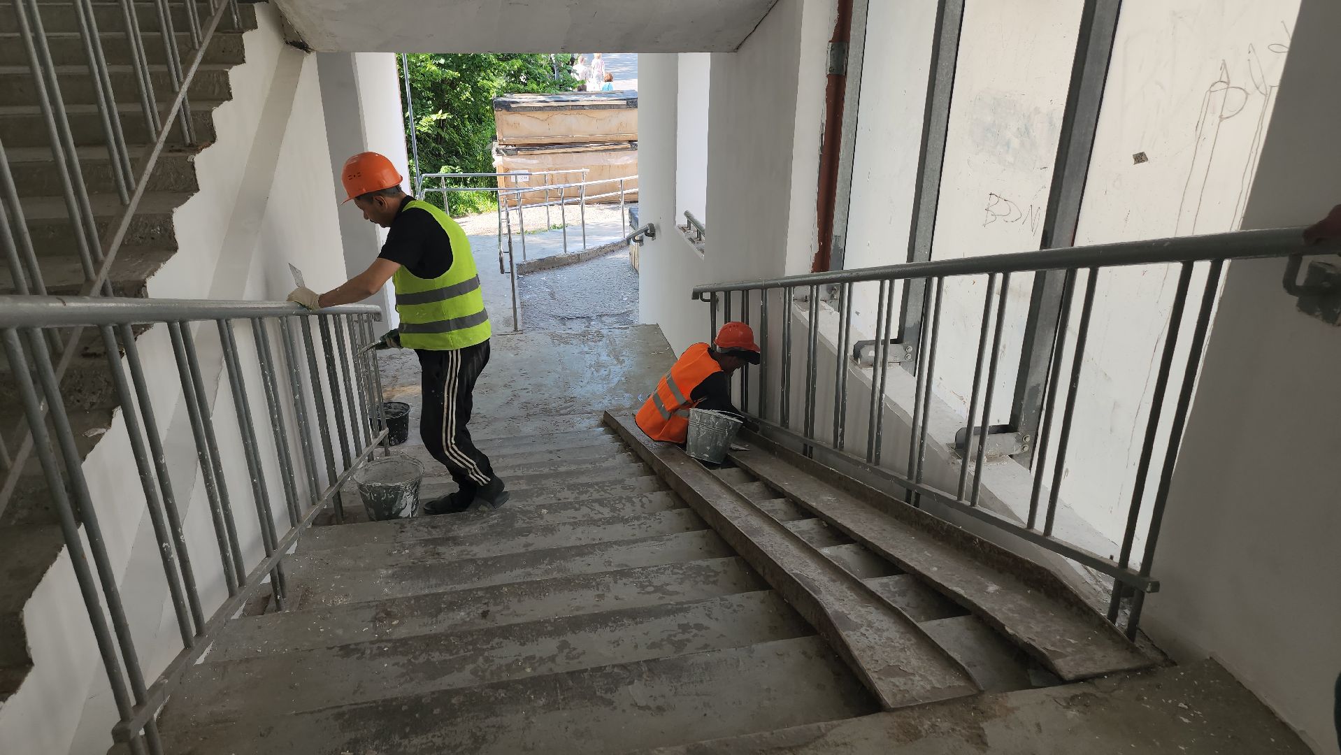 долгопрудный, благоустройство, надземные переходы, остановки,остановка общежитие, остановка кладбище,