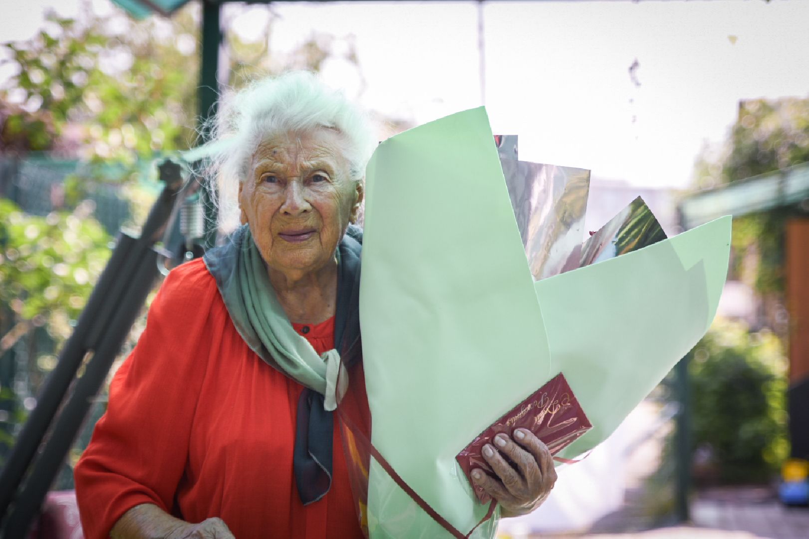 бронницы, день рождения ветерана вов, ветерану 103 года , валентина копосова,