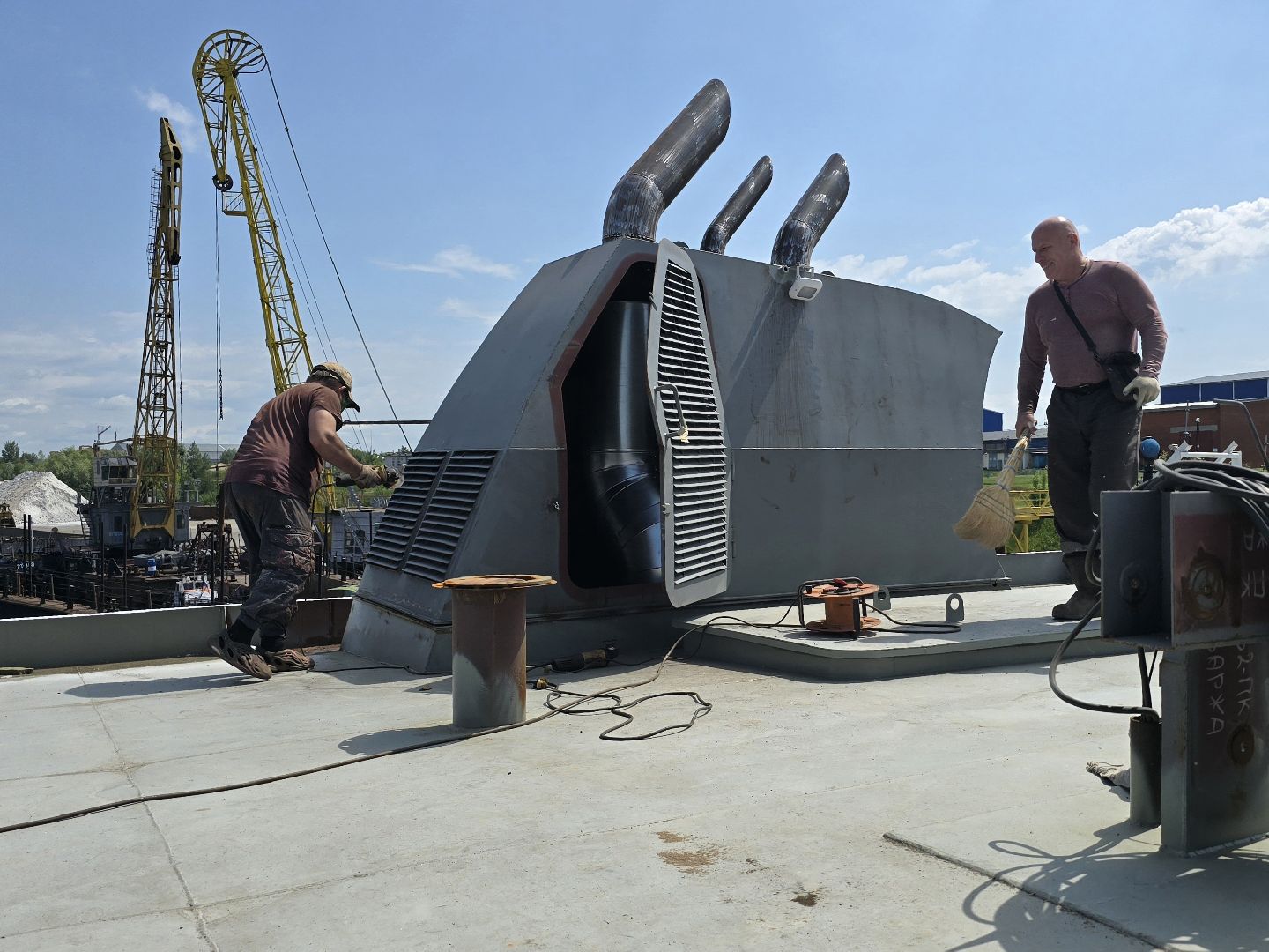 Коломна,  порт коломна, теплоход, плавучий госпиталь,