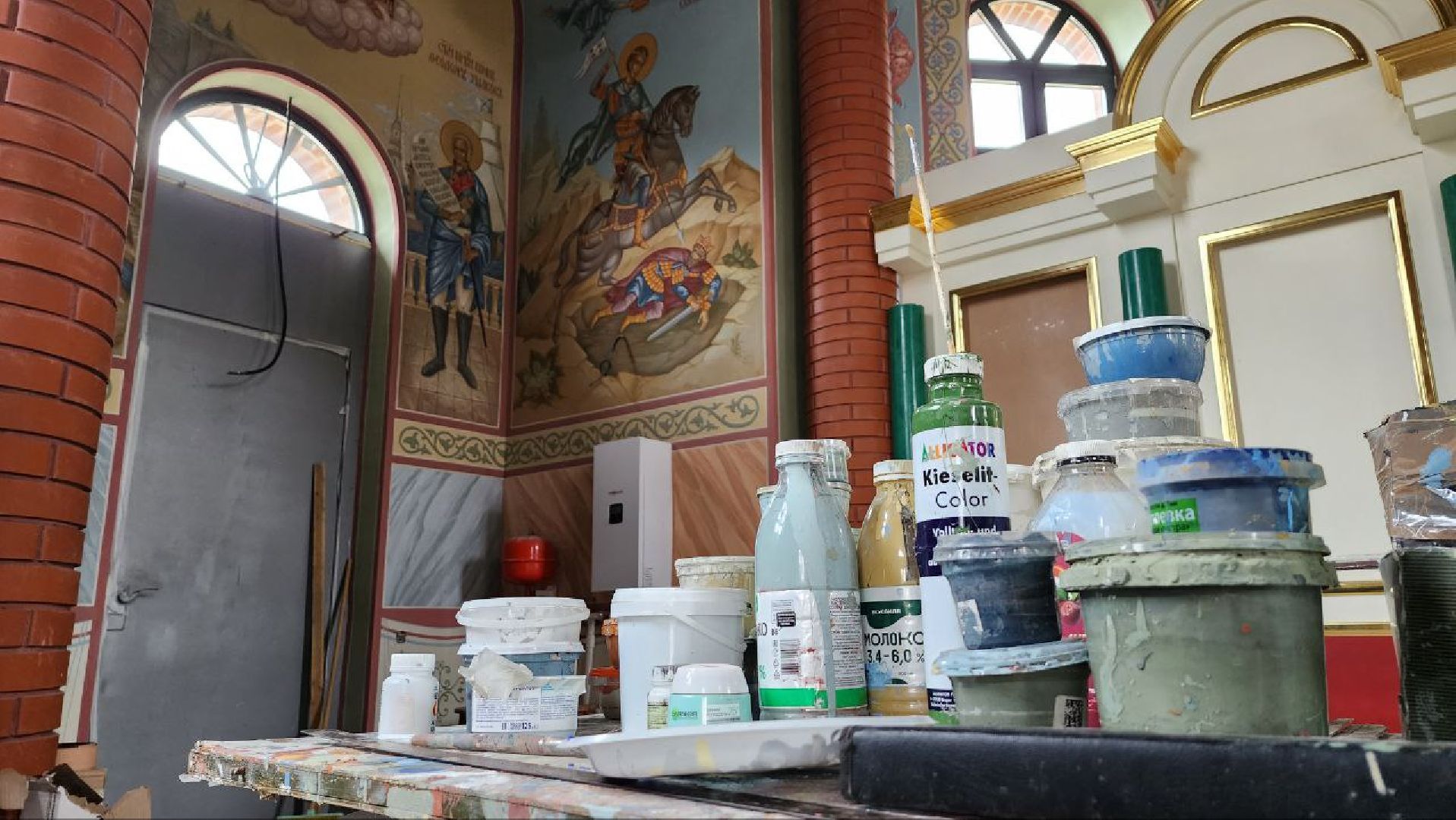 Дмитров, Храм Георгия Победоносца, Артель Валерия Гришанова, Дмитровское благочиние,