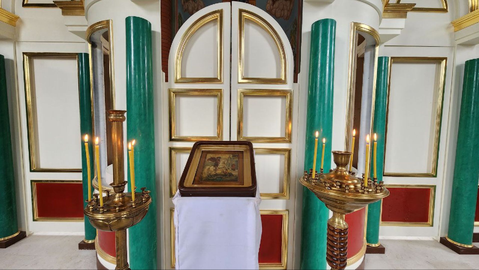 Дмитров, Храм Георгия Победоносца, Артель Валерия Гришанова, Дмитровское благочиние,