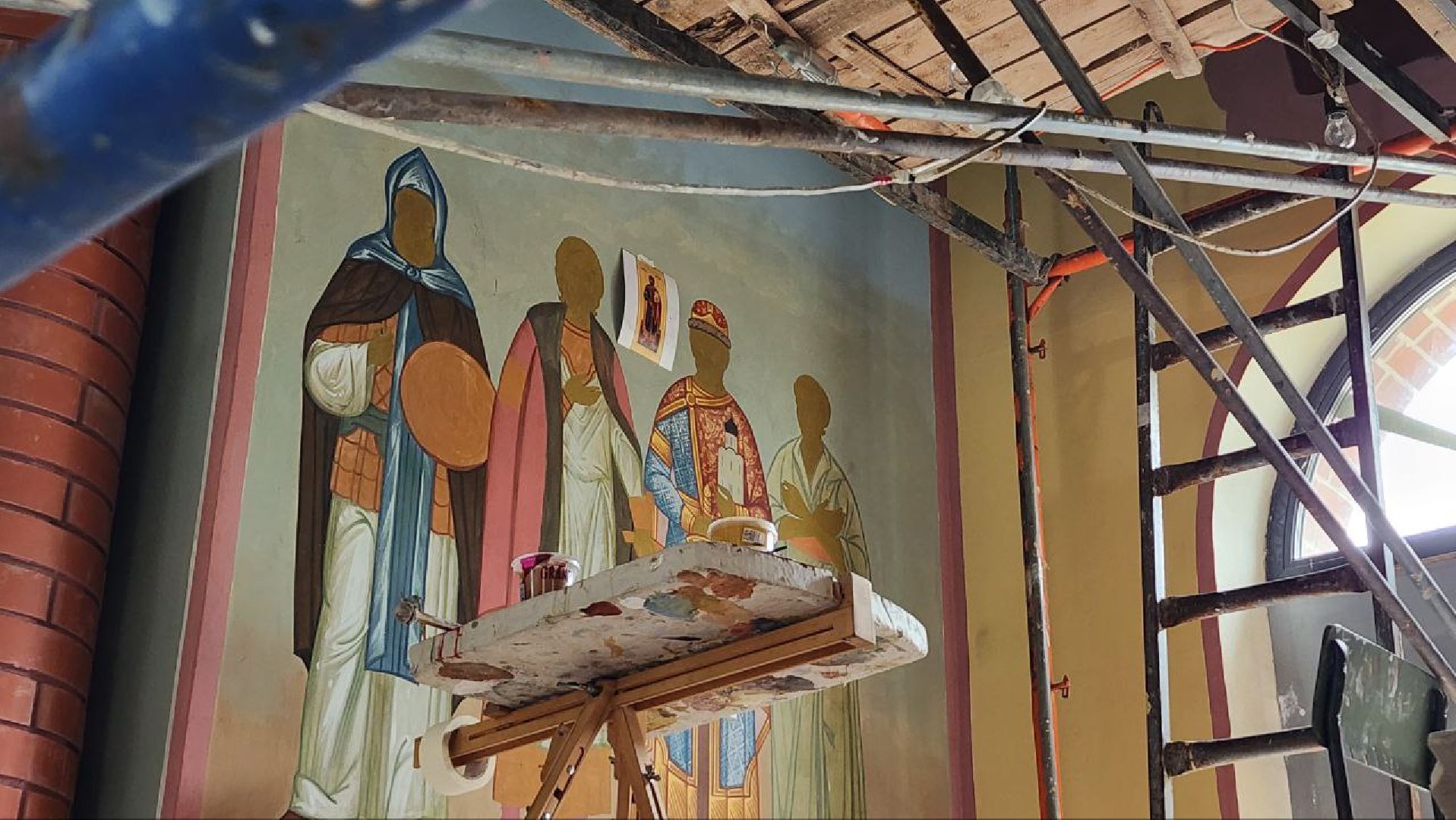 Дмитров, Храм Георгия Победоносца, Артель Валерия Гришанова, Дмитровское благочиние,