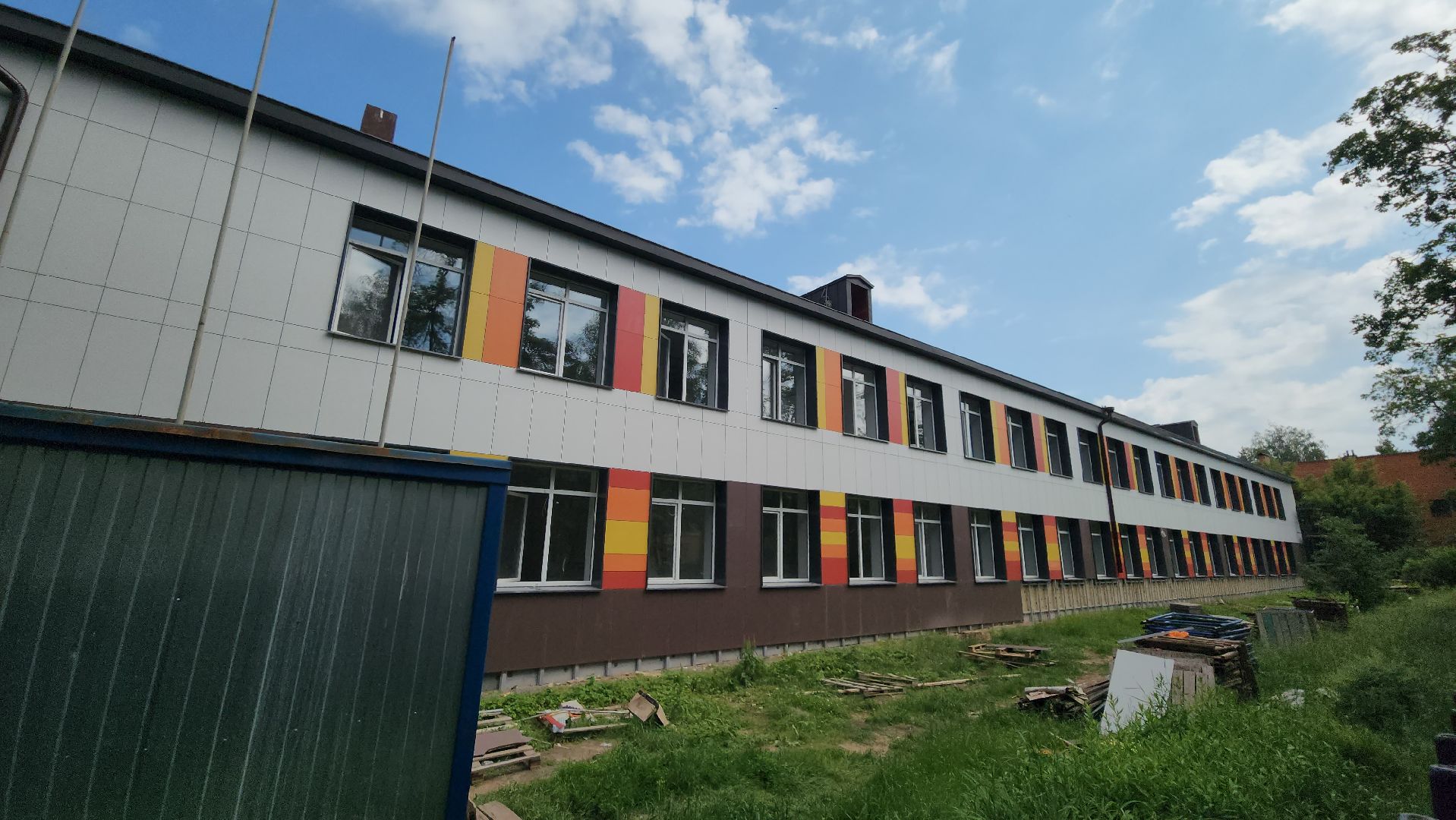 монино, щёлково, капитальный ремонт школы,