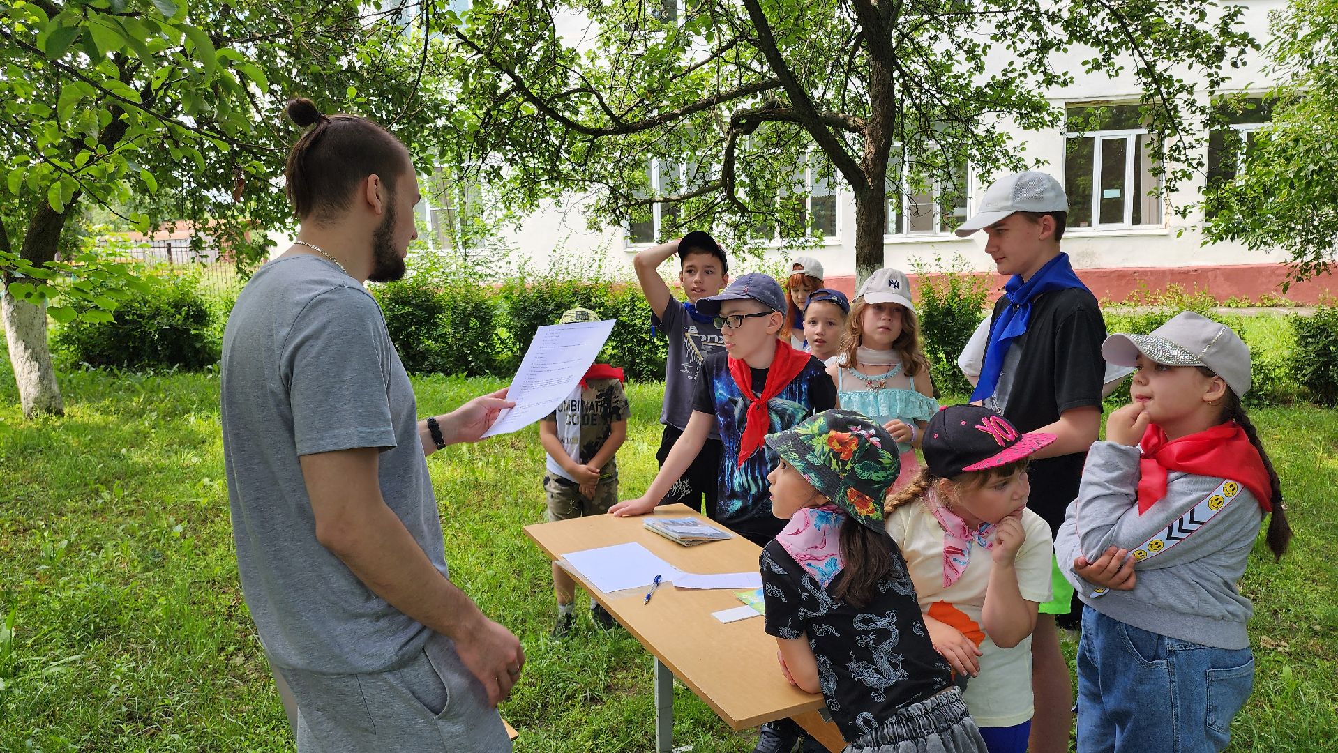 кашира, дети, лагерь, военно-патриотический лагерь, квест, спорт, здоровье, школа,