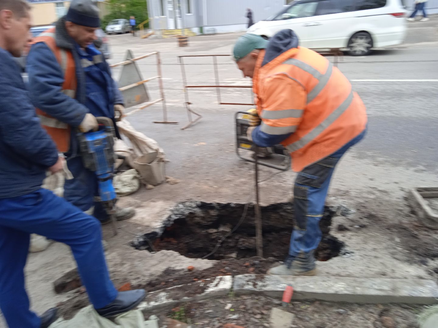 ливневая, канализация, ливнёвка, дренажные, колодцы, ремонт, Жуковский