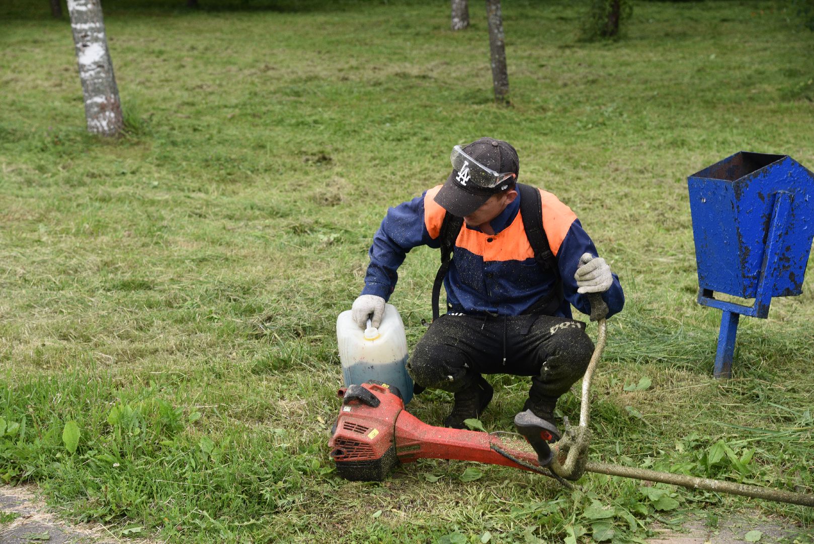 лотошино, благоустройство, окос травы,
