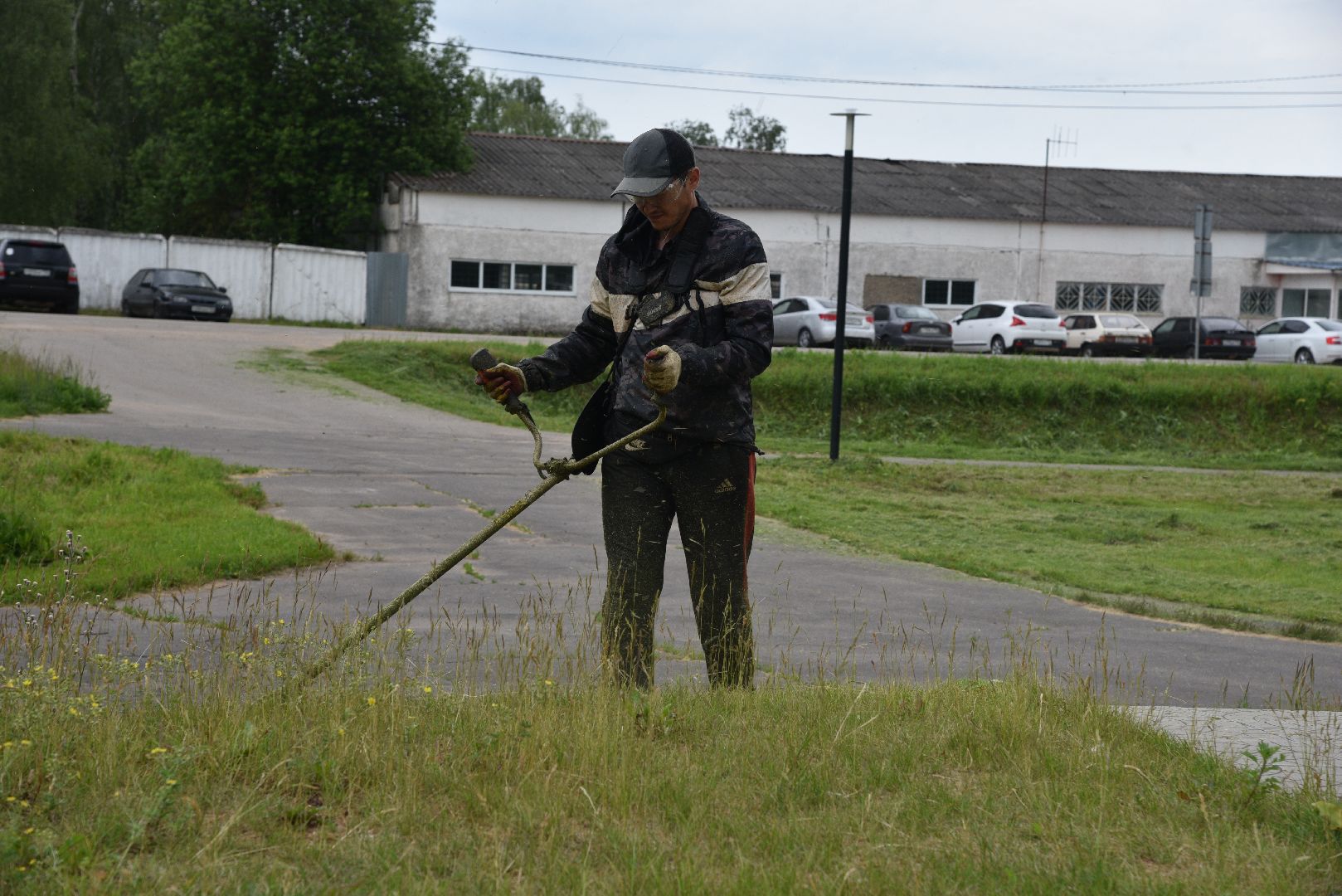 лотошино, благоустройство, окос травы,