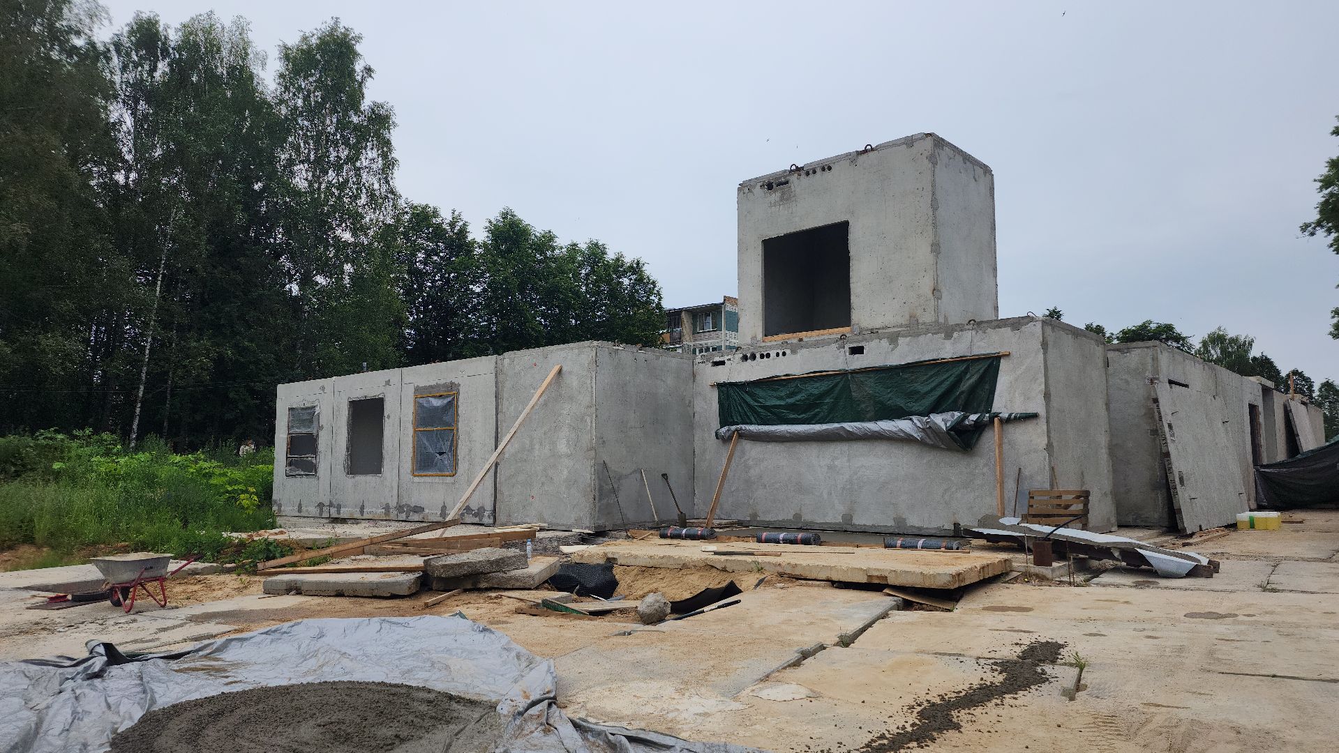 волоколамск, строительство фапа, здравоохранение подмосковья,