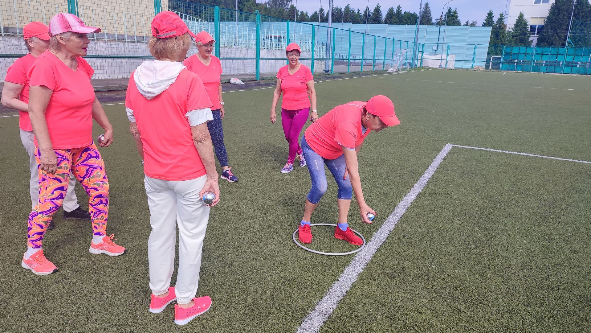 кашира, выездная администрация, спорт, петанк, активное долголетие, спортивная площадка, зож,