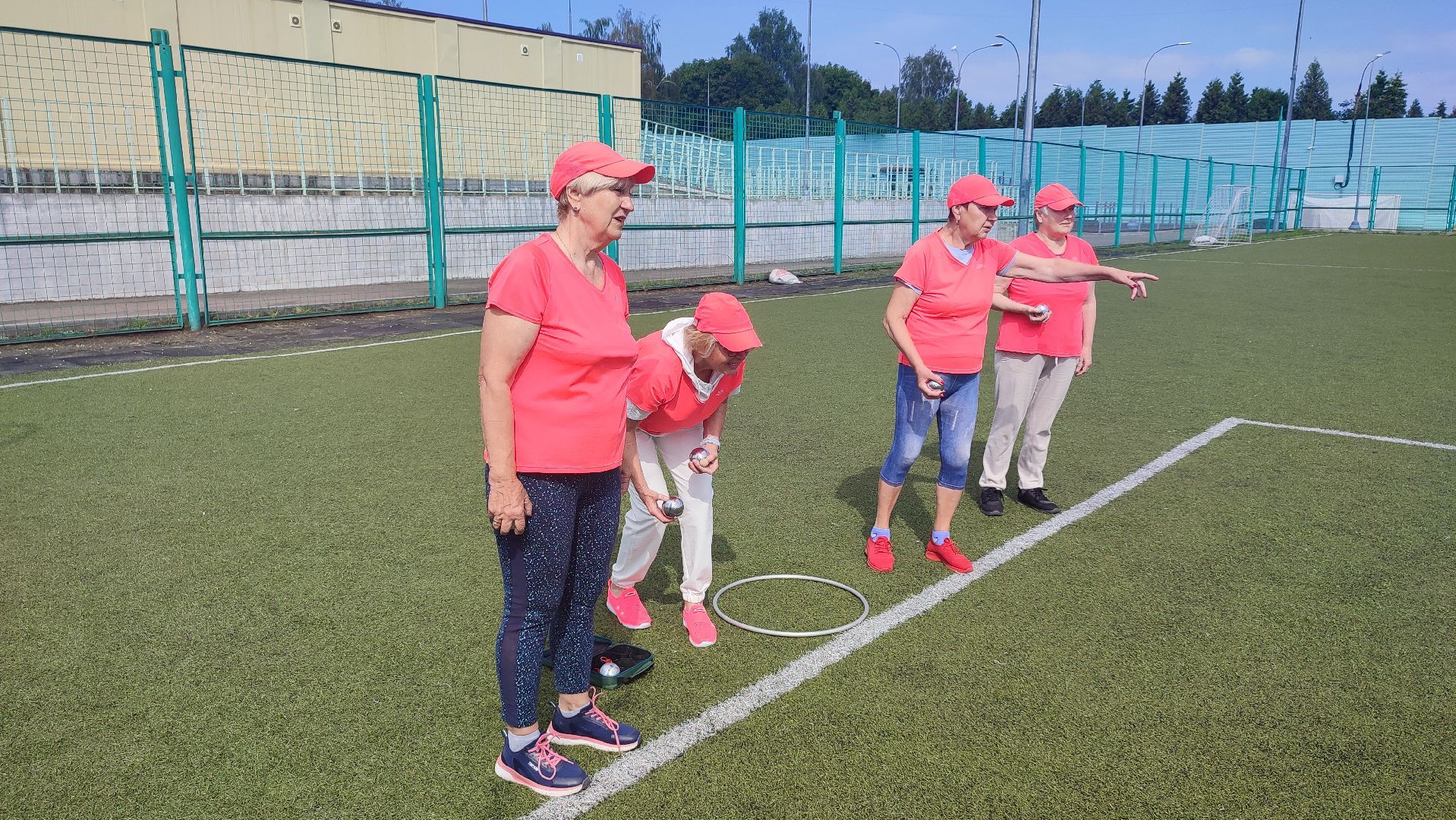 кашира, выездная администрация, спорт, петанк, активное долголетие, спортивная площадка, зож,