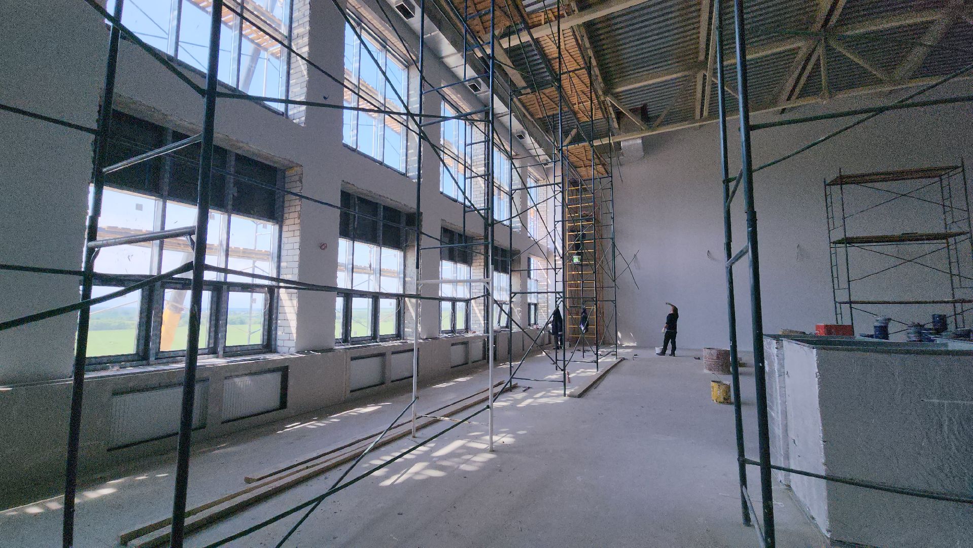 Зарайск,  Строительство, новая школа в зарайске,