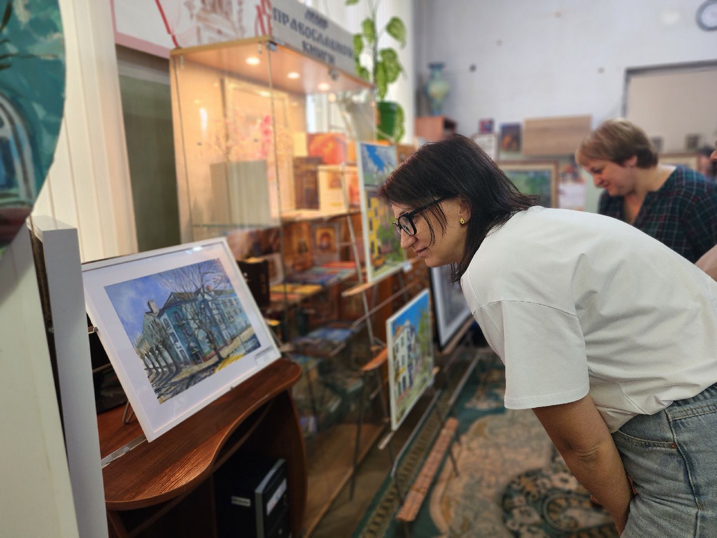 фрязино, художественная выставка, библиотека, пленэры,